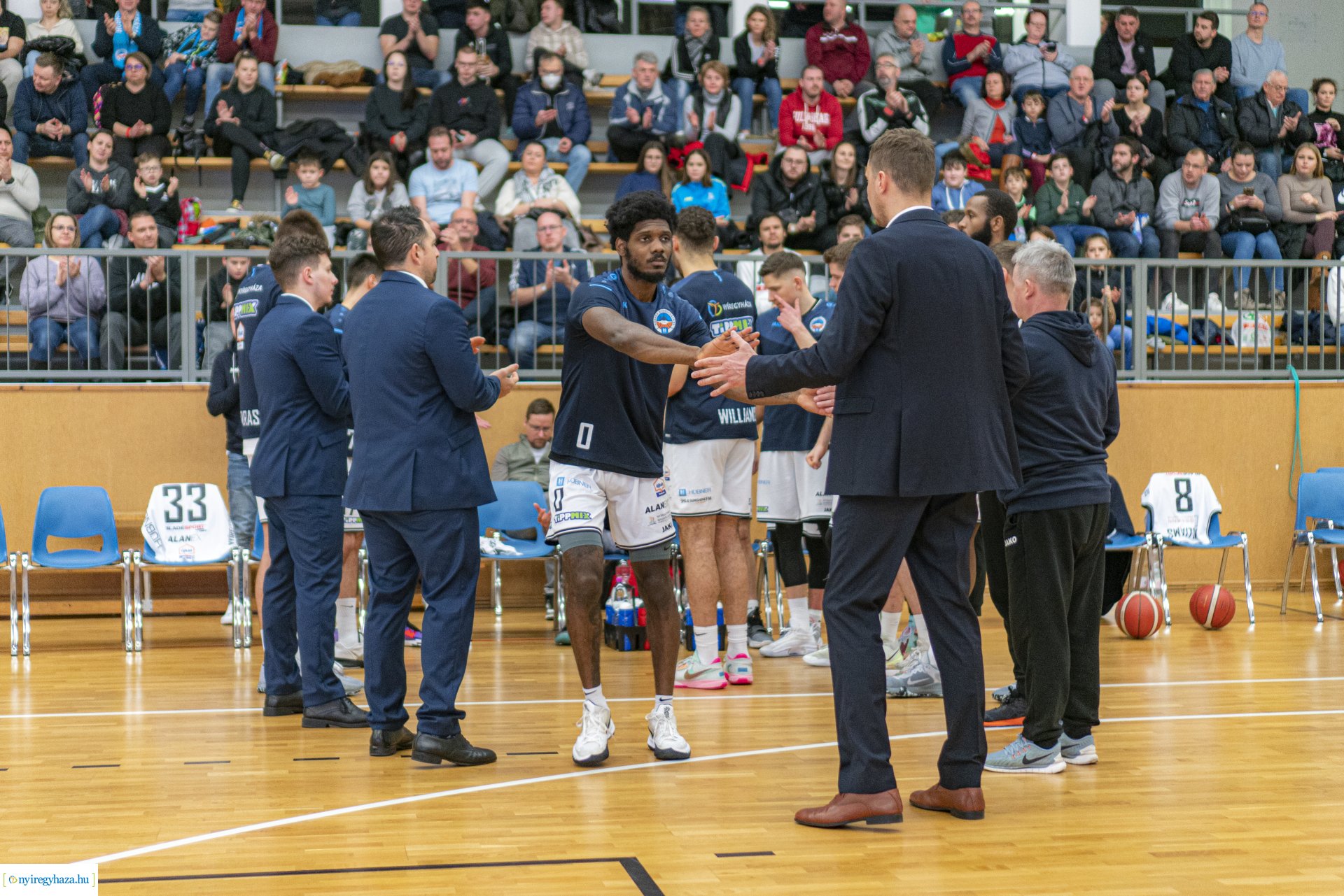 Hübner Nyíregyháza BS–MVM-OSE Lions kosárlabda mérkőzés