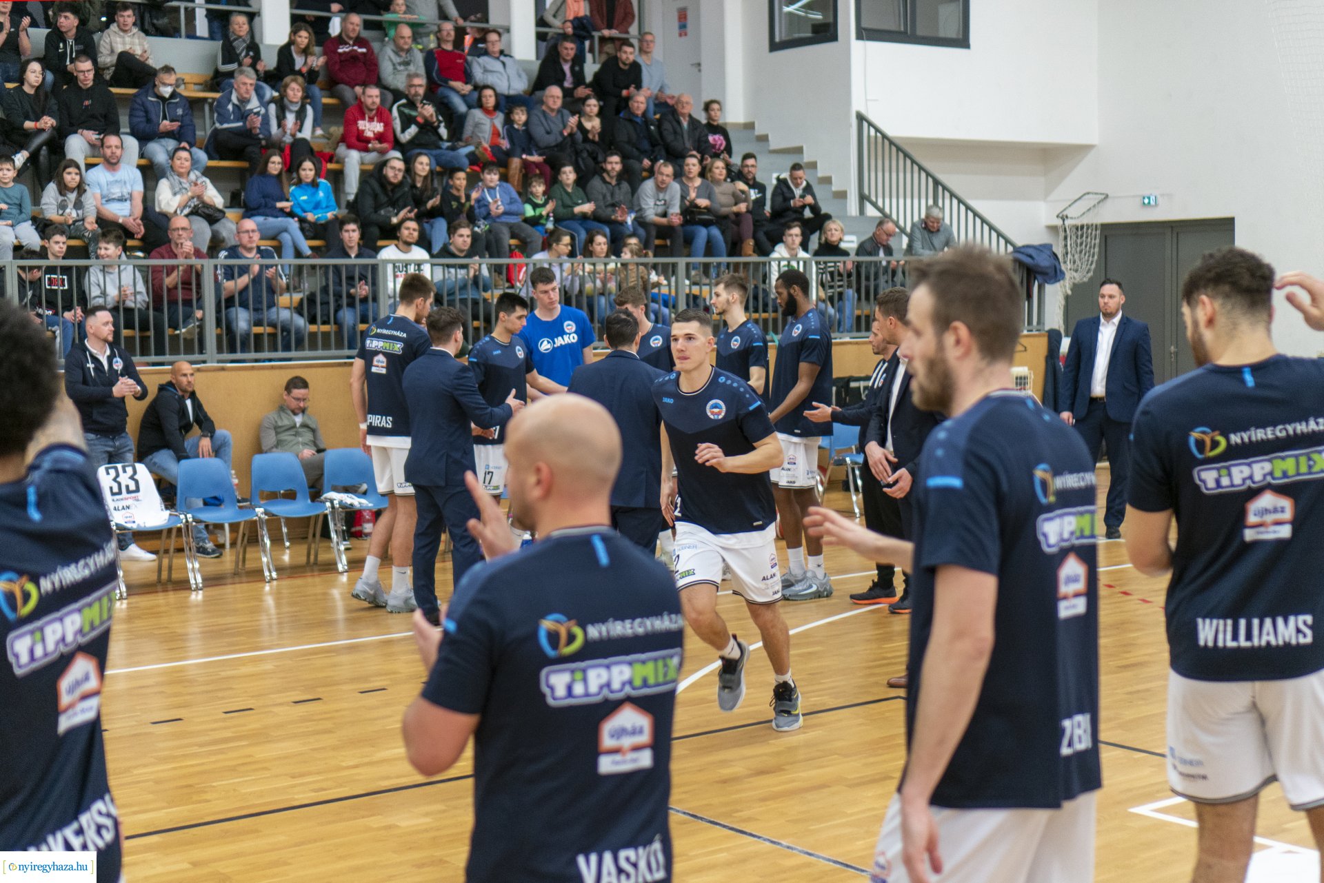 Hübner Nyíregyháza BS–MVM-OSE Lions kosárlabda mérkőzés