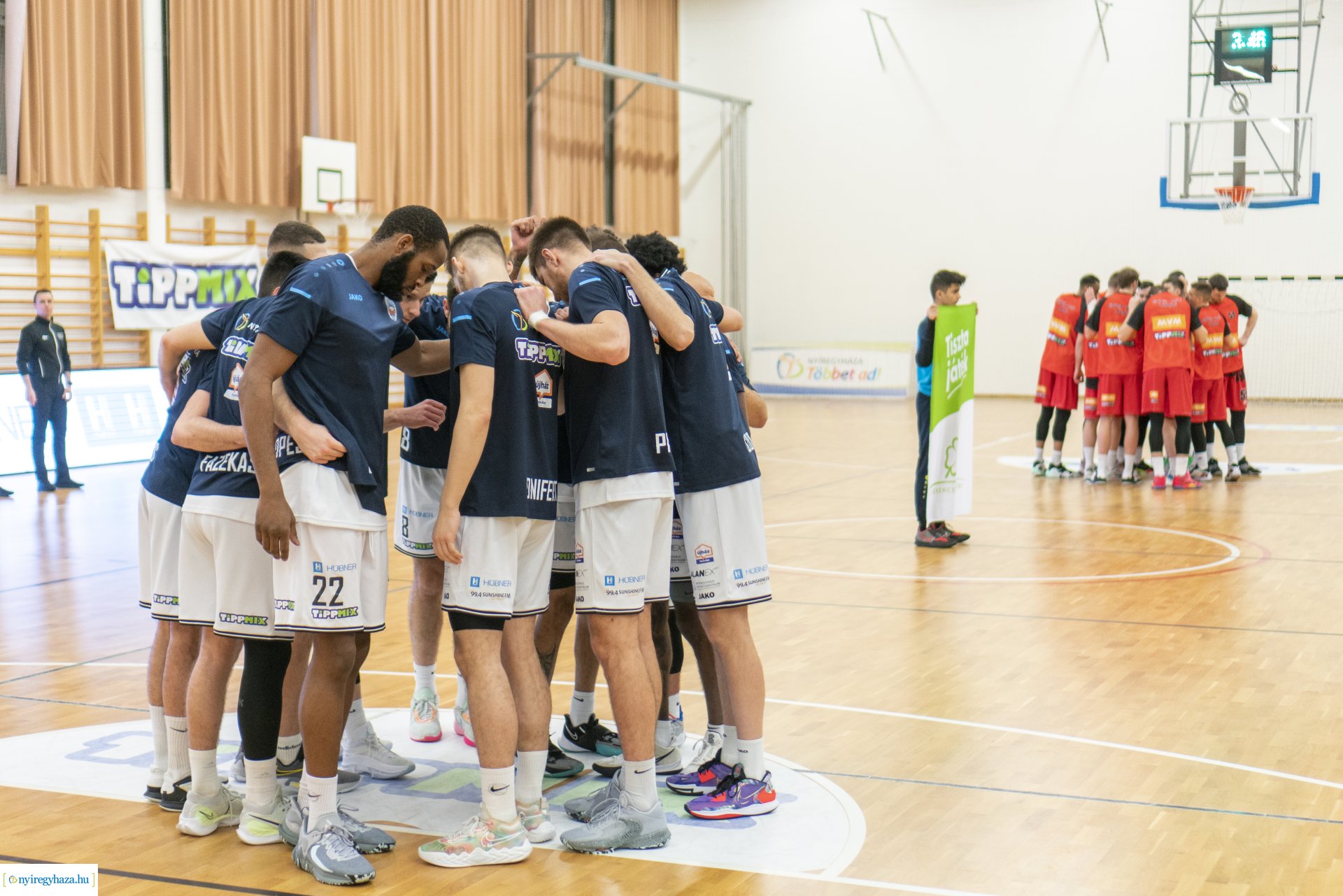 Hübner Nyíregyháza BS–MVM-OSE Lions kosárlabda mérkőzés
