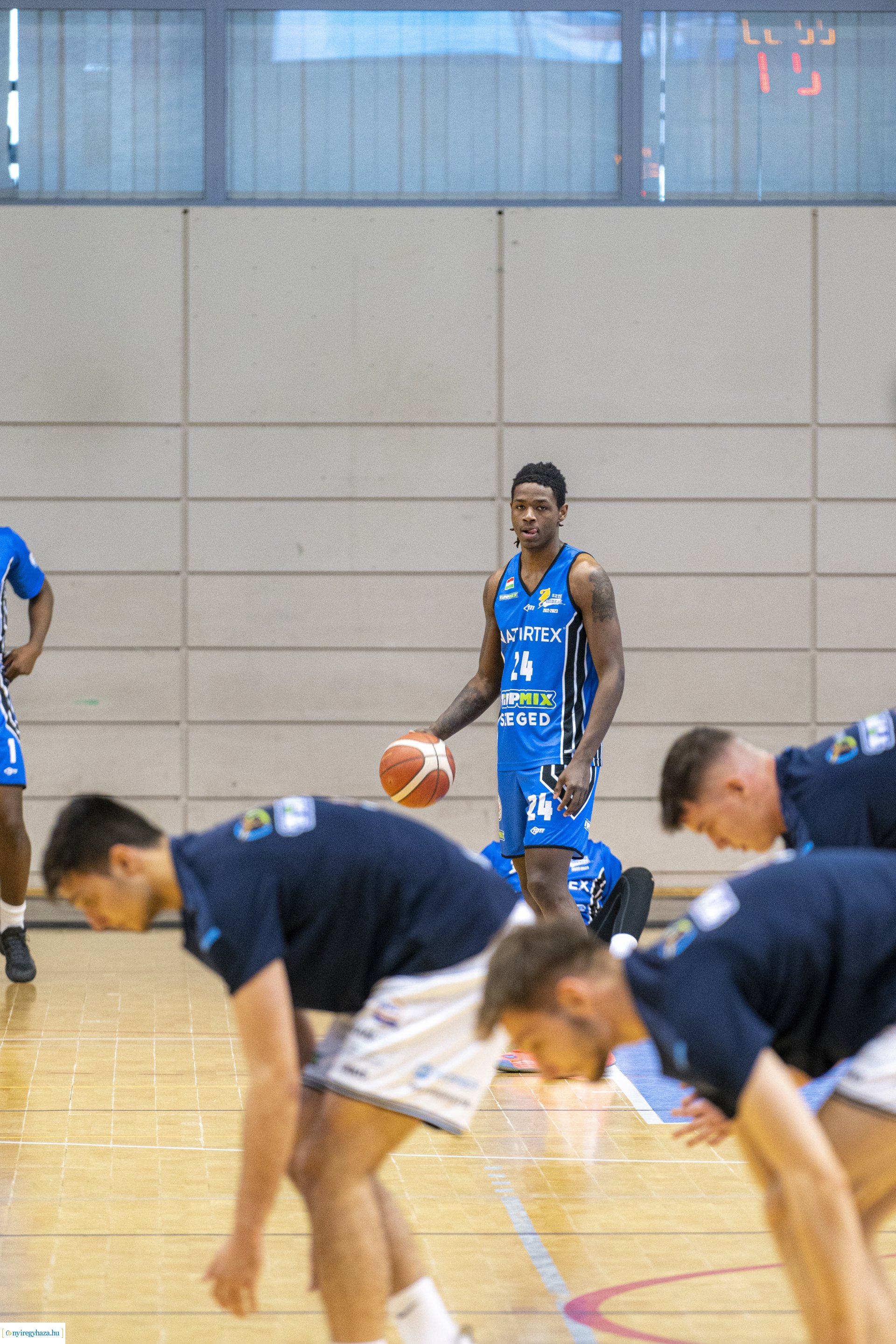 Hübner Nyíregyháza BS–Naturtex-SZTE-Szedeák kosárlabda mérkőzés