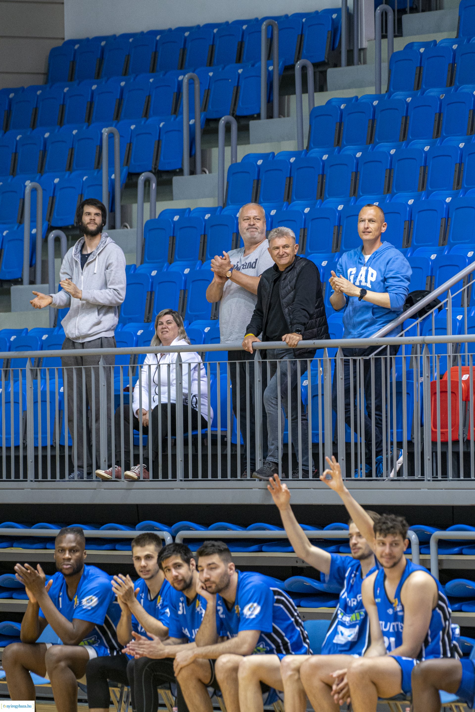 Hübner Nyíregyháza BS–Naturtex-SZTE-Szedeák kosárlabda mérkőzés