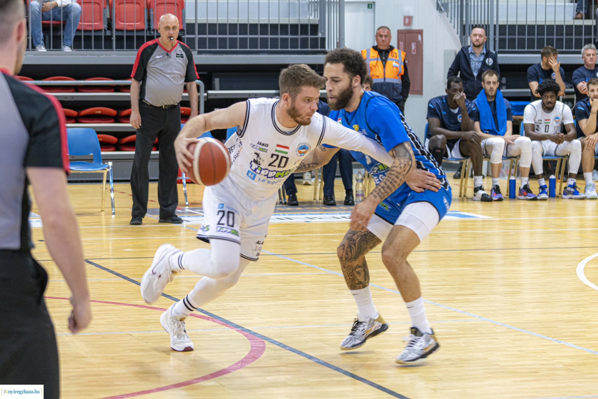 Hübner Nyíregyháza BS–Naturtex-SZTE-Szedeák kosárlabda mérkőzés