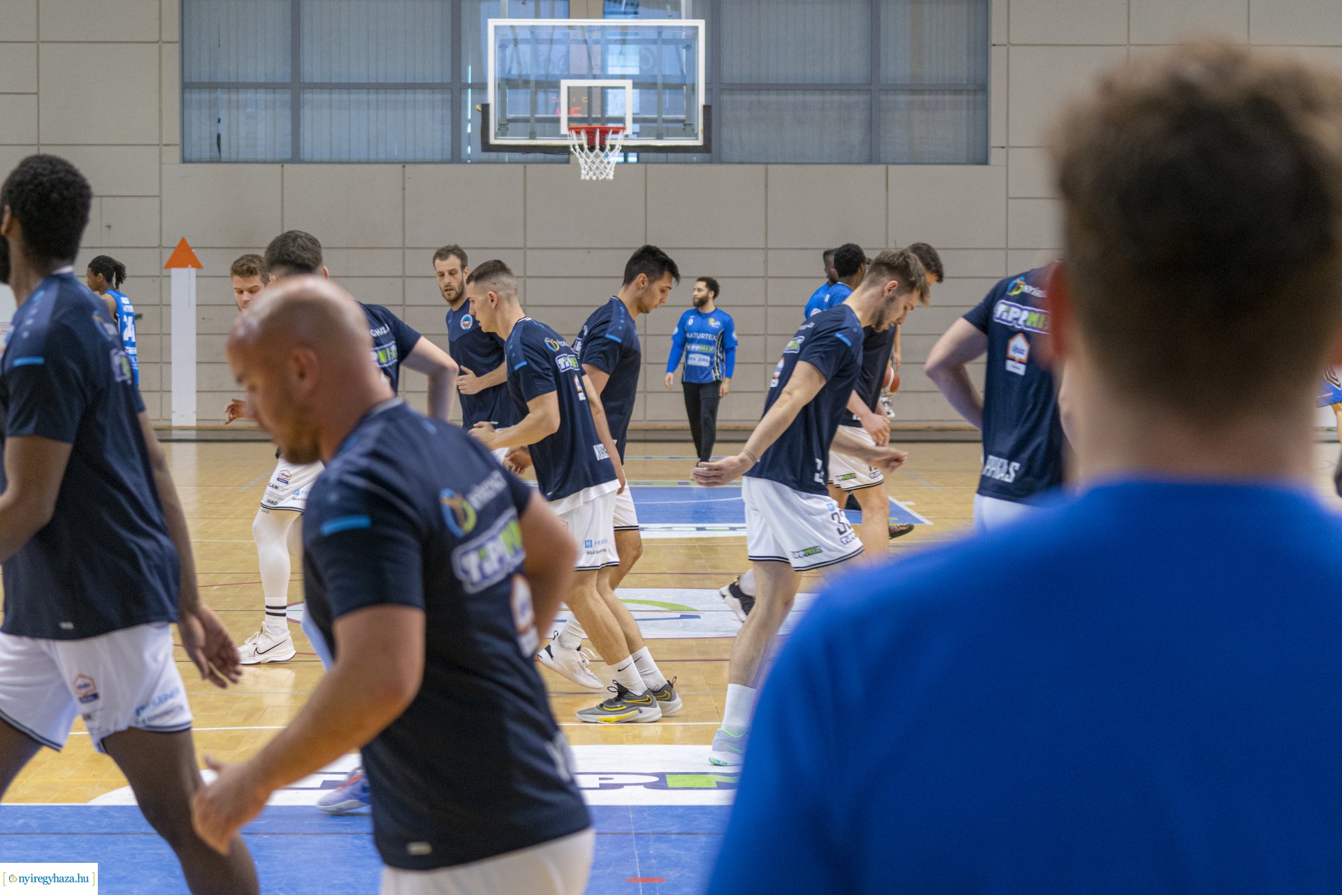 Hübner Nyíregyháza BS–Naturtex-SZTE-Szedeák kosárlabda mérkőzés