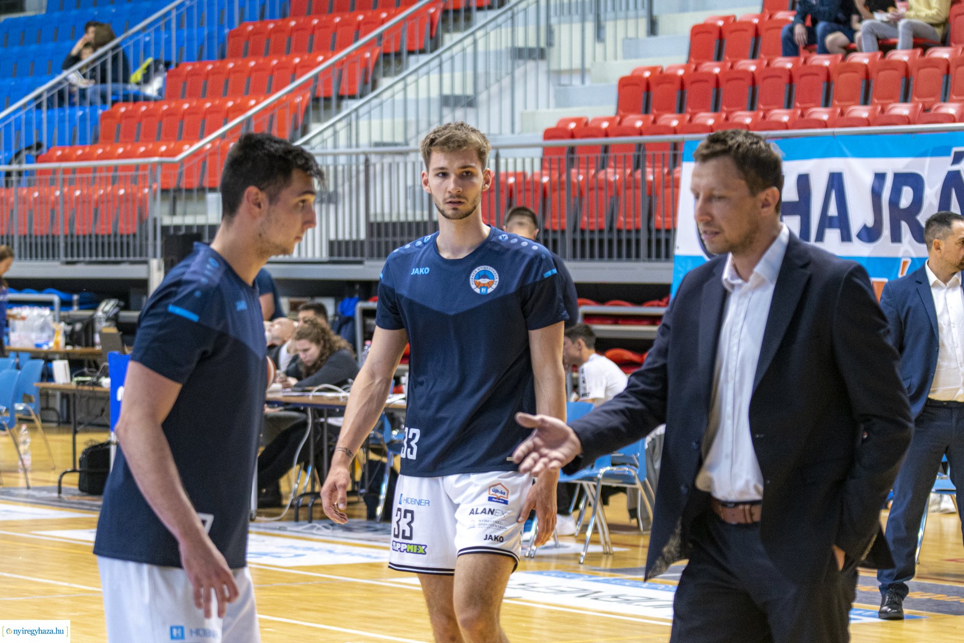 Hübner Nyíregyháza BS–Naturtex-SZTE-Szedeák kosárlabda mérkőzés