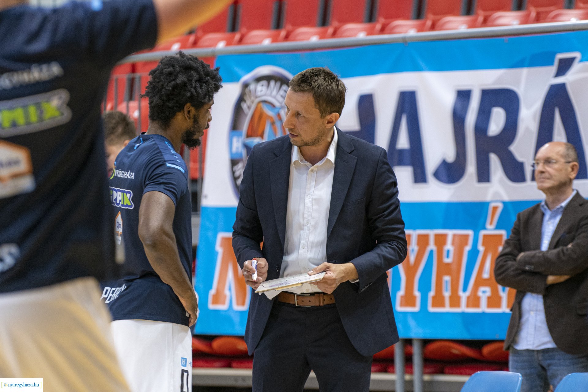 Hübner Nyíregyháza BS–Naturtex-SZTE-Szedeák kosárlabda mérkőzés