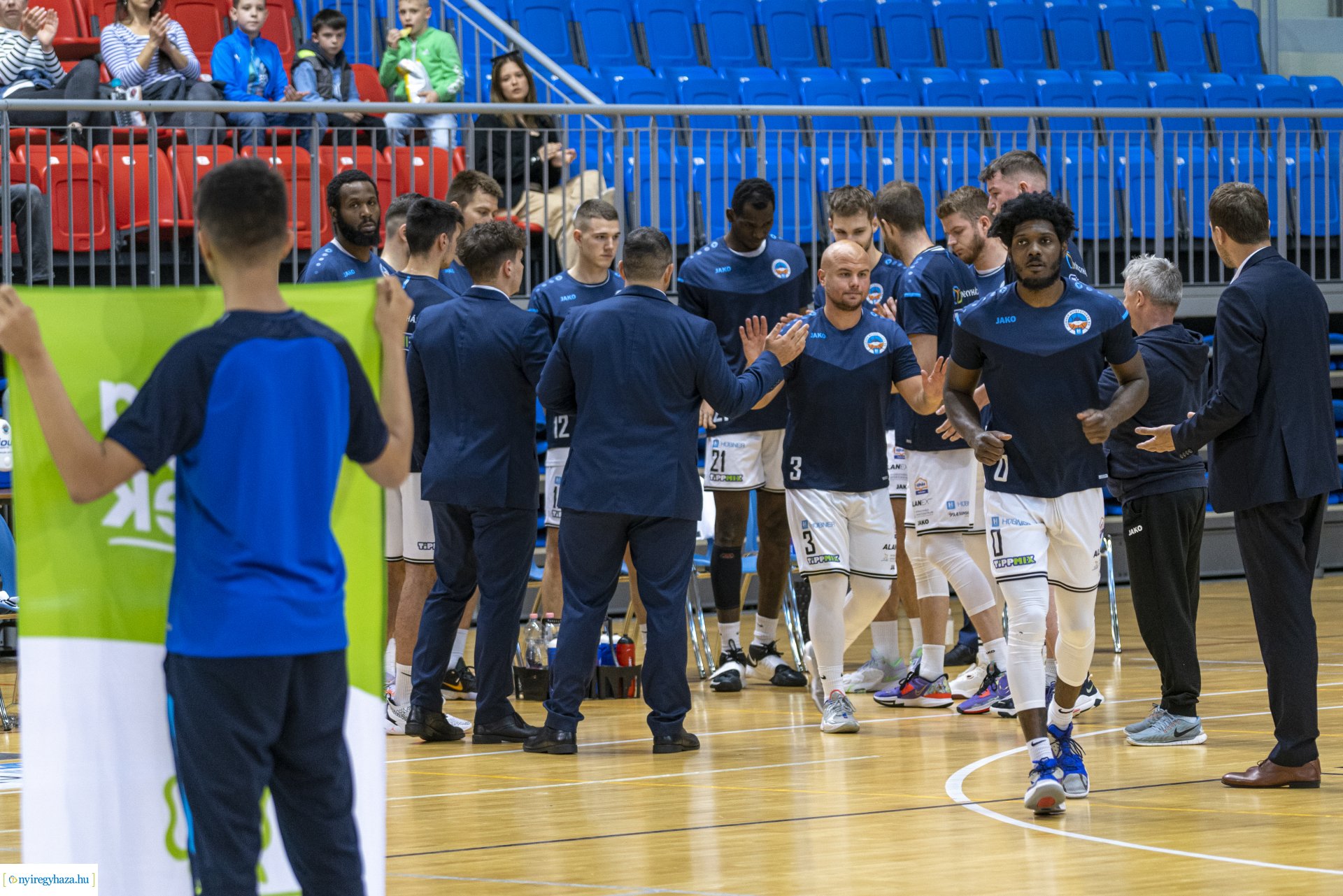 Hübner Nyíregyháza BS–Naturtex-SZTE-Szedeák kosárlabda mérkőzés