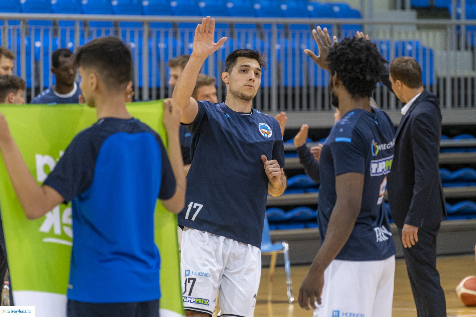 Hübner Nyíregyháza BS–Naturtex-SZTE-Szedeák kosárlabda mérkőzés