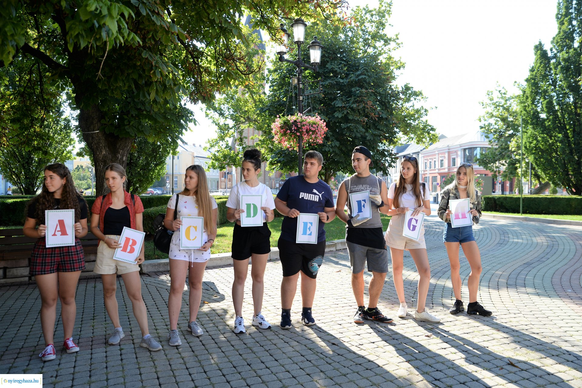 Hulladékgyűjtési akció Nyíregyháza belvárosában