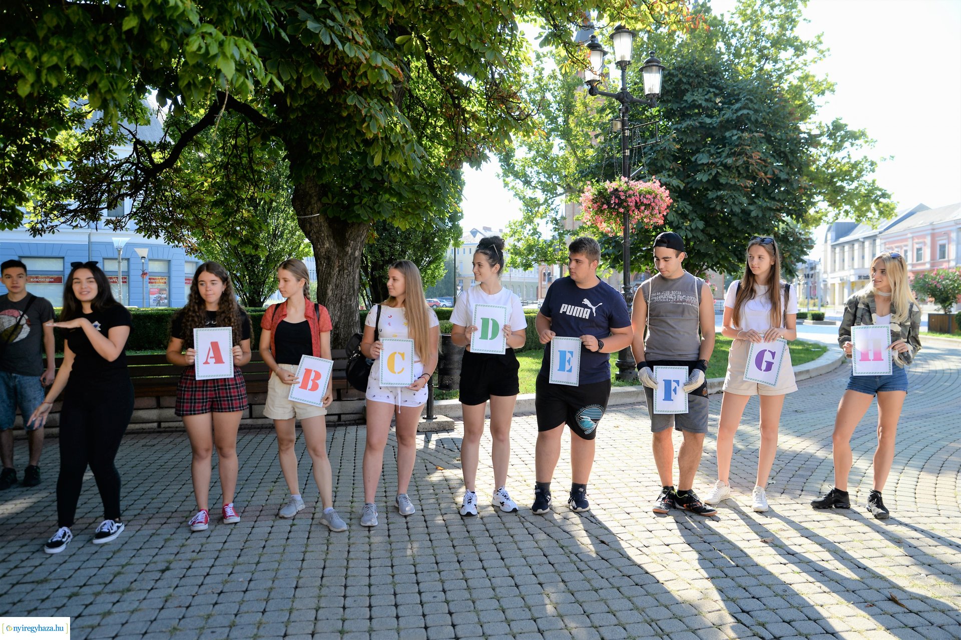 Hulladékgyűjtési akció Nyíregyháza belvárosában