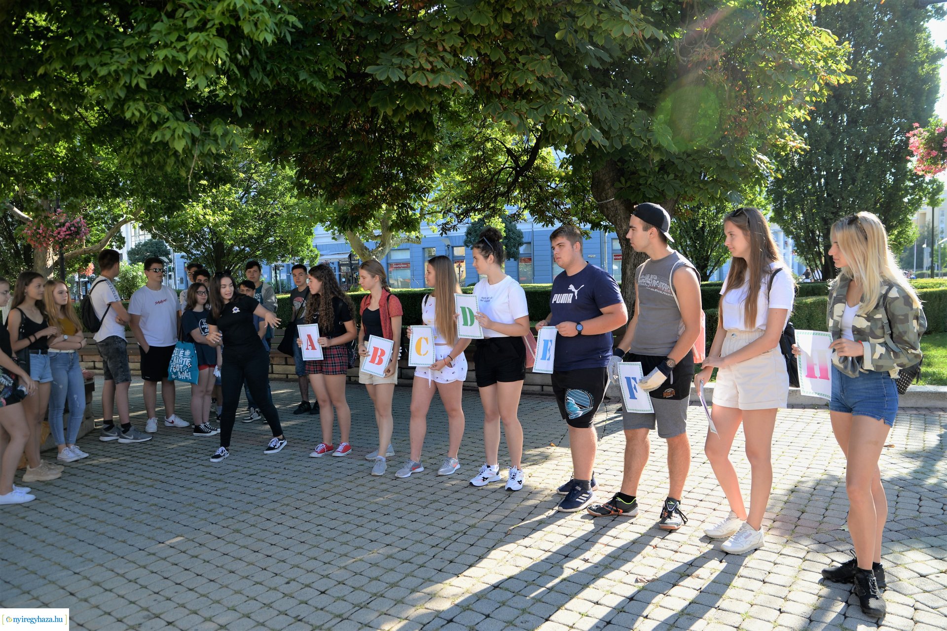 Hulladékgyűjtési akció Nyíregyháza belvárosában