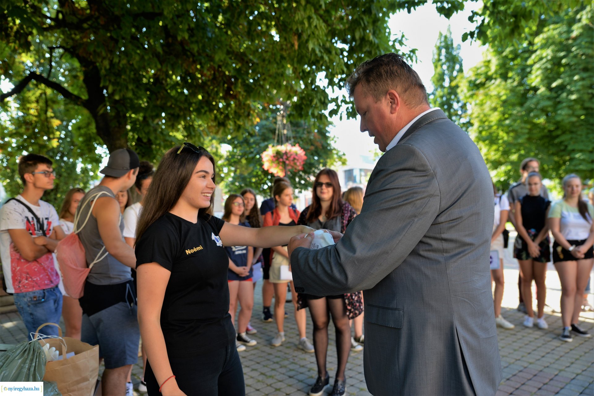 Hulladékgyűjtési akció Nyíregyháza belvárosában