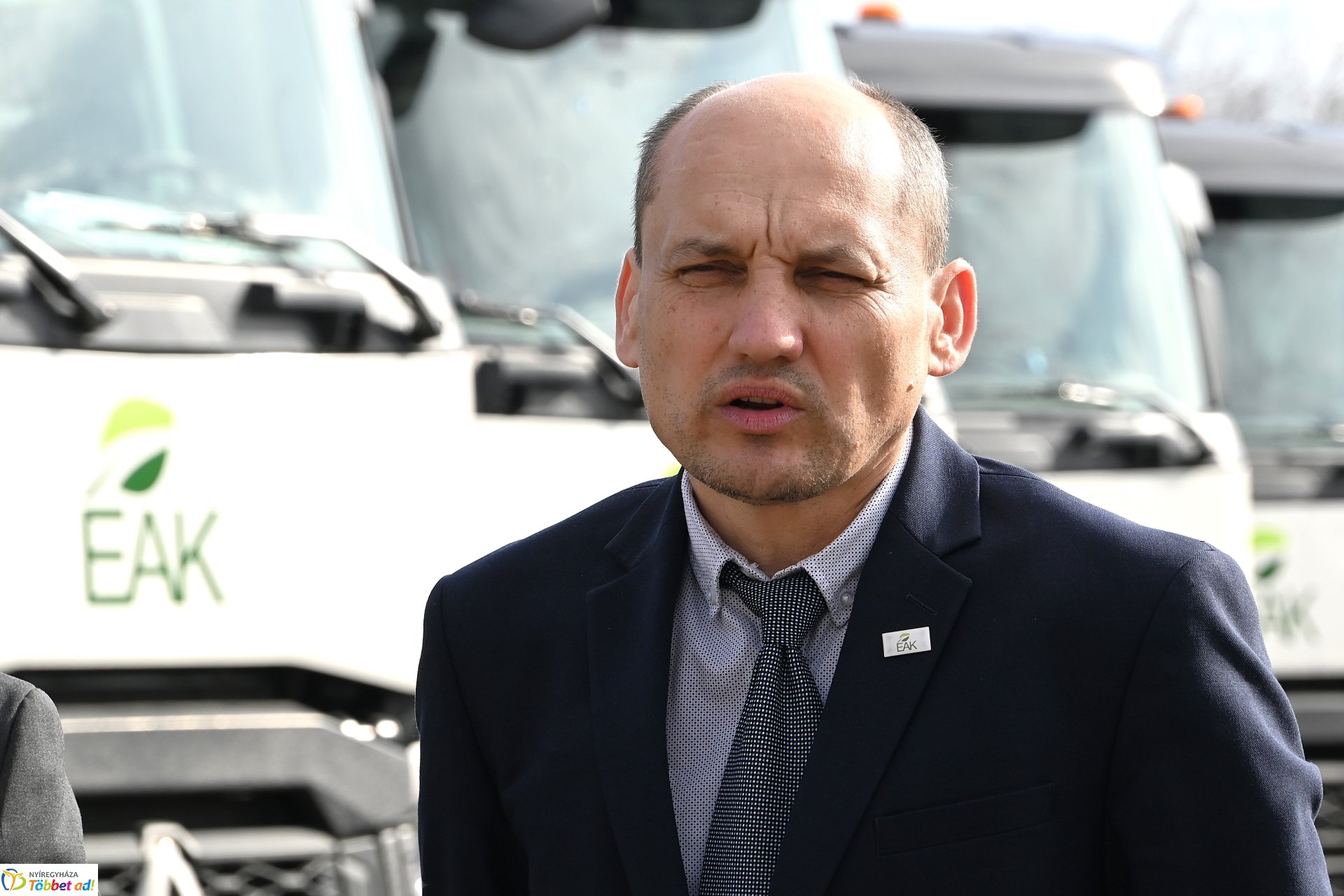 Hulladékgyűjtő gépjárművek átadó ünnepsége