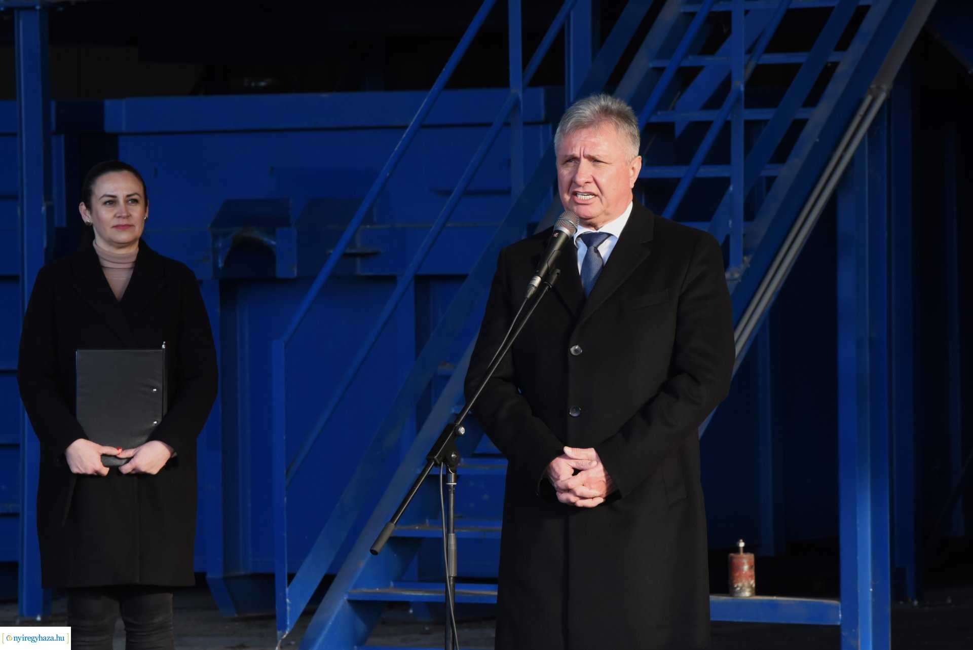 Hulladékkezelő csarnokot adtak át Nyíregyházán