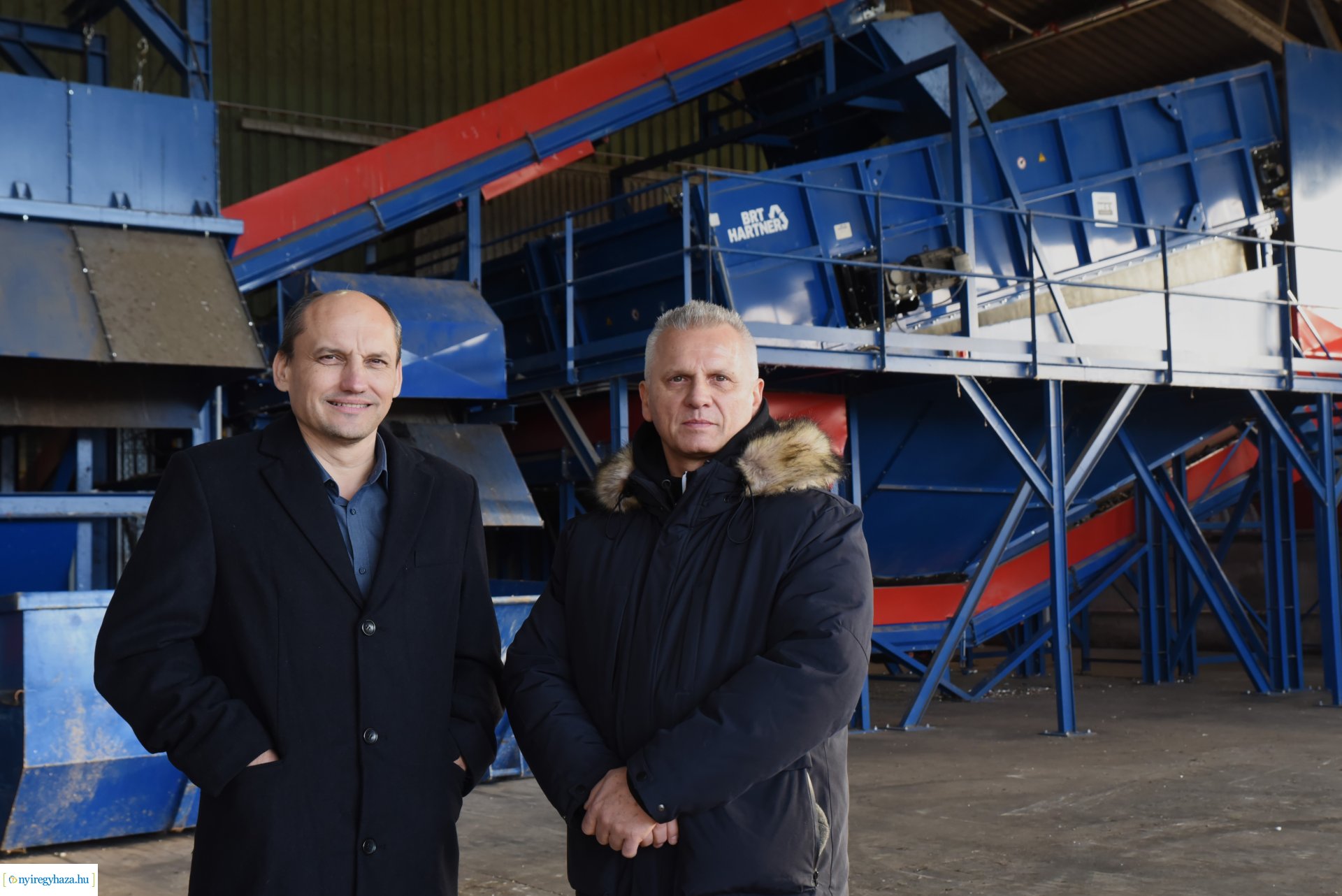 Hulladékkezelő csarnokot adtak át Nyíregyházán