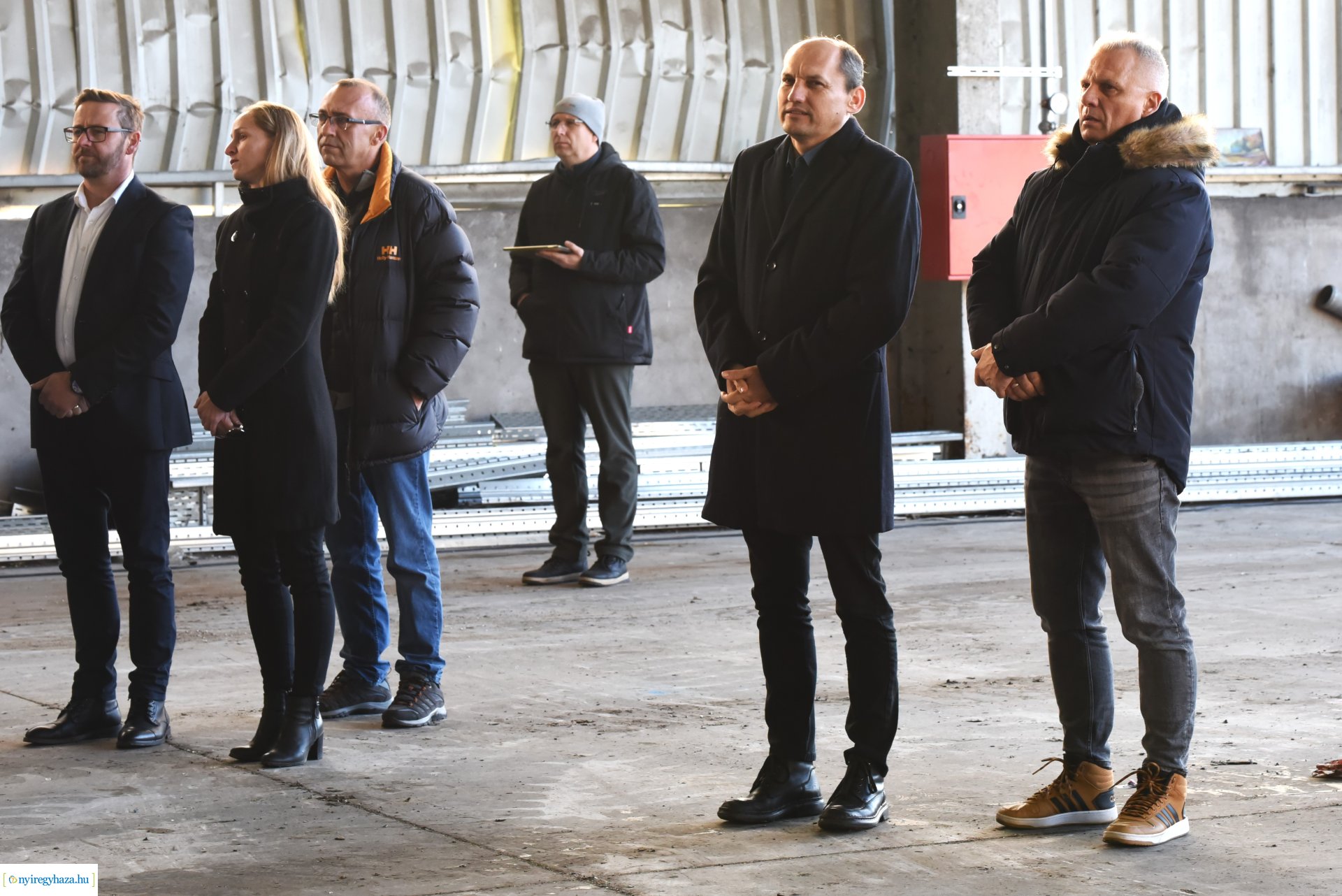Hulladékkezelő csarnokot adtak át Nyíregyházán