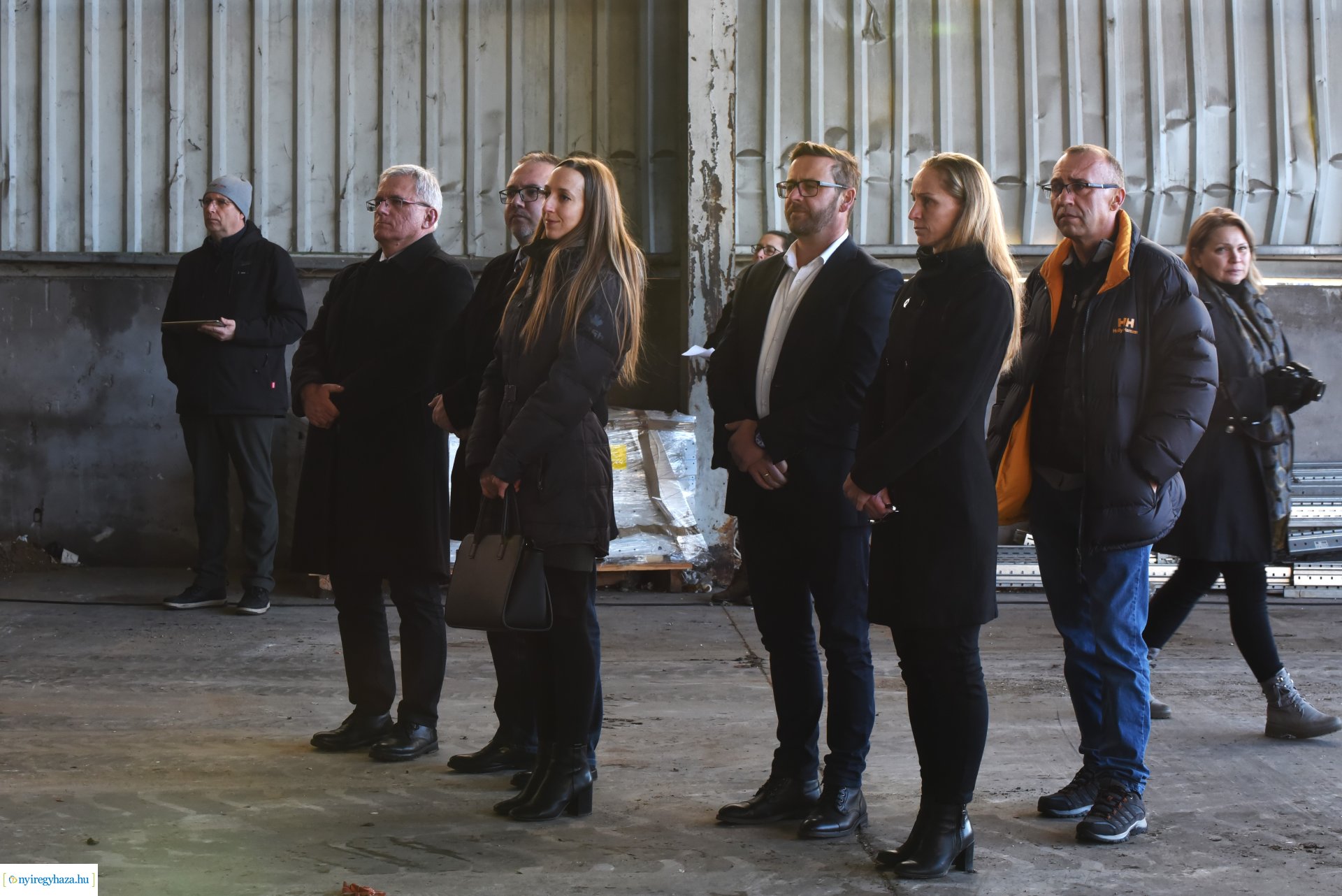 Hulladékkezelő csarnokot adtak át Nyíregyházán