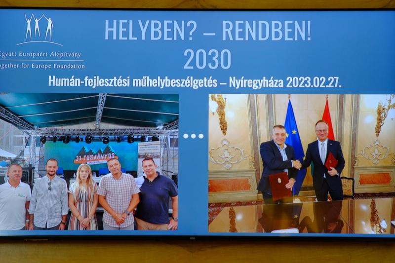Humán-fejlesztési műhelybeszélgetés