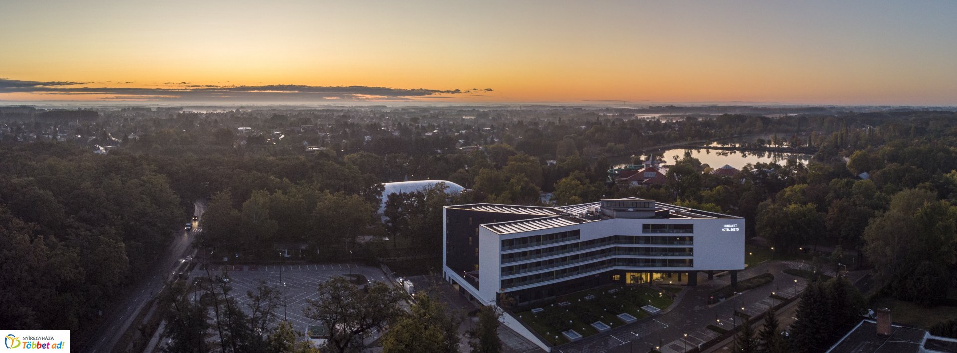 Hunguest Hotel Sóstó a magasból