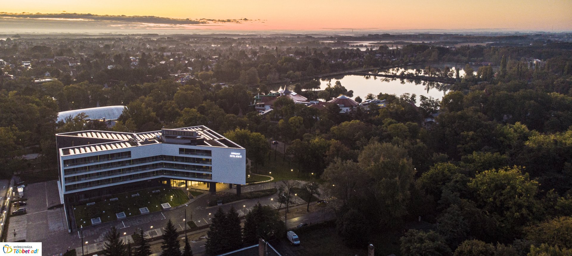 Hunguest Hotel Sóstó a magasból