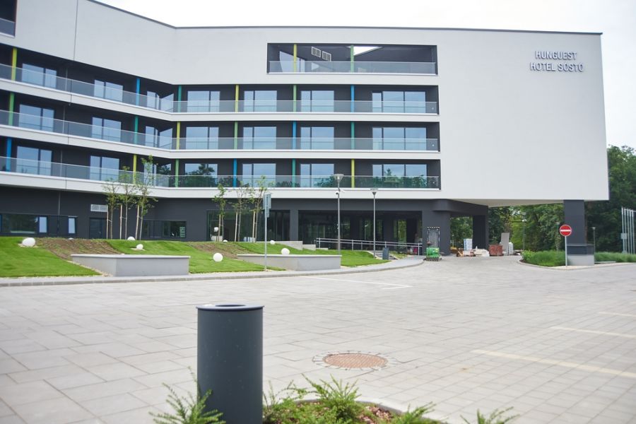 Hunguest Hotel Sóstó munkálatok