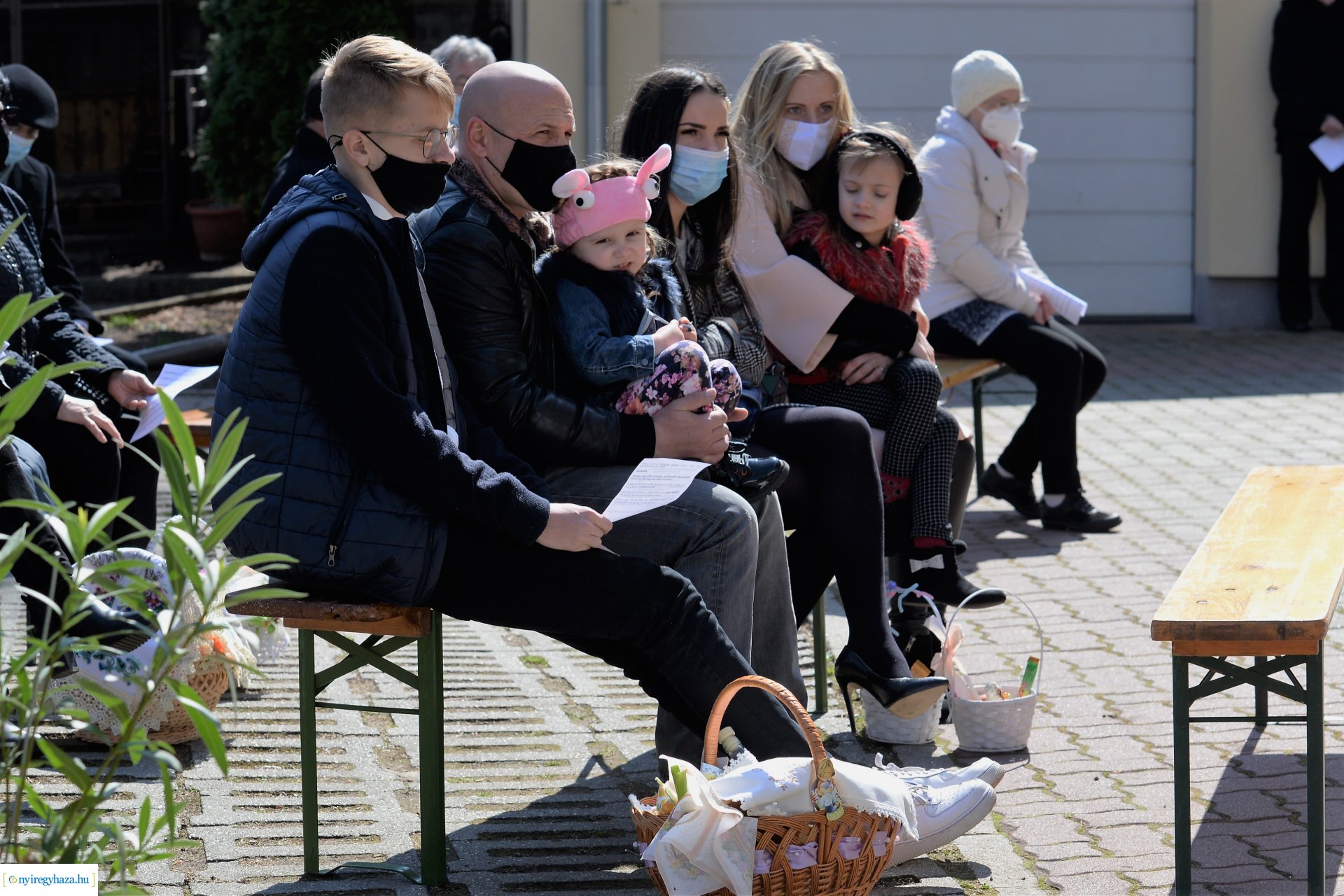 Húsvét vasárnap a Magyarok Nagyasszonya-társszékesegyházban