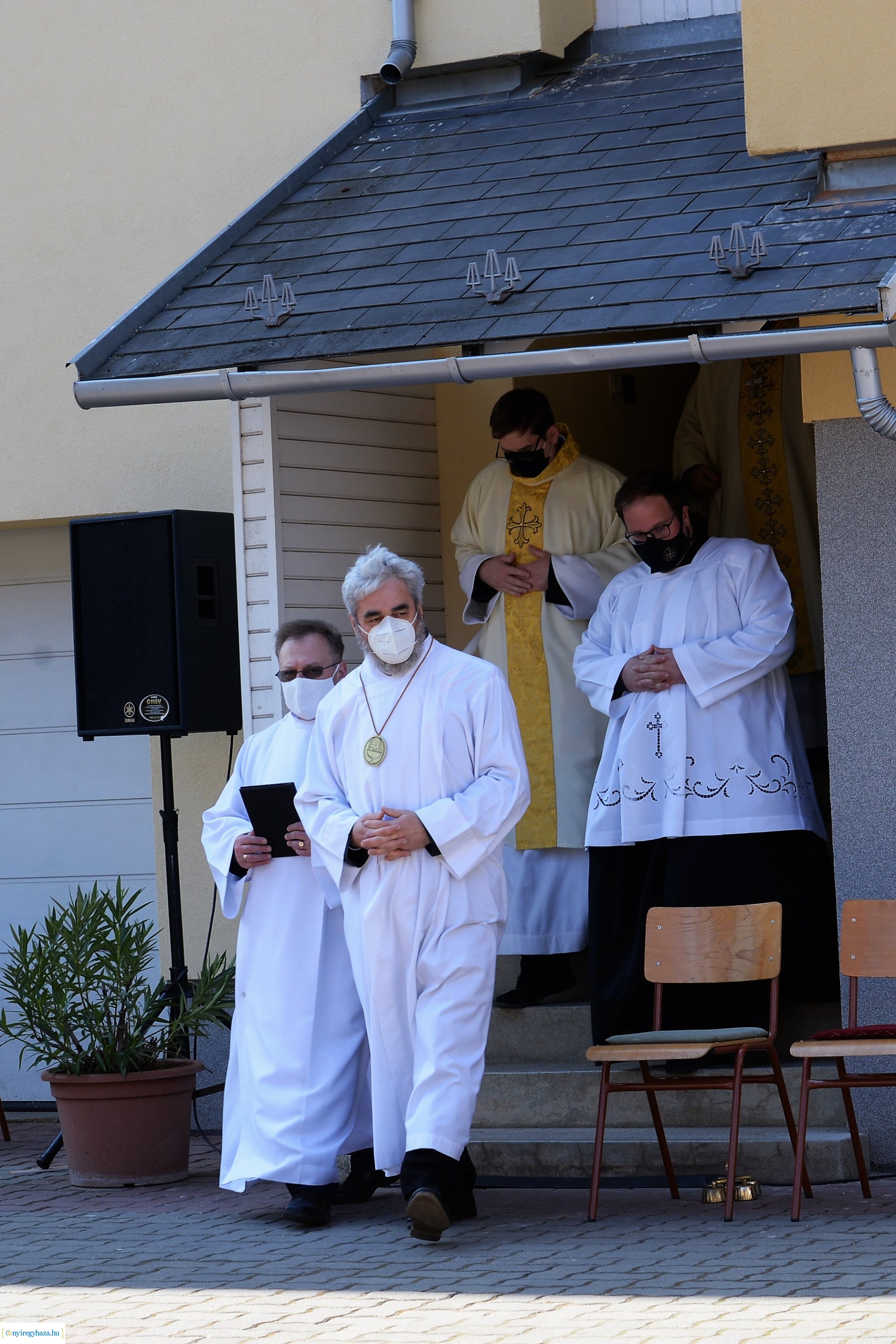 Húsvét vasárnap a Magyarok Nagyasszonya-társszékesegyházban