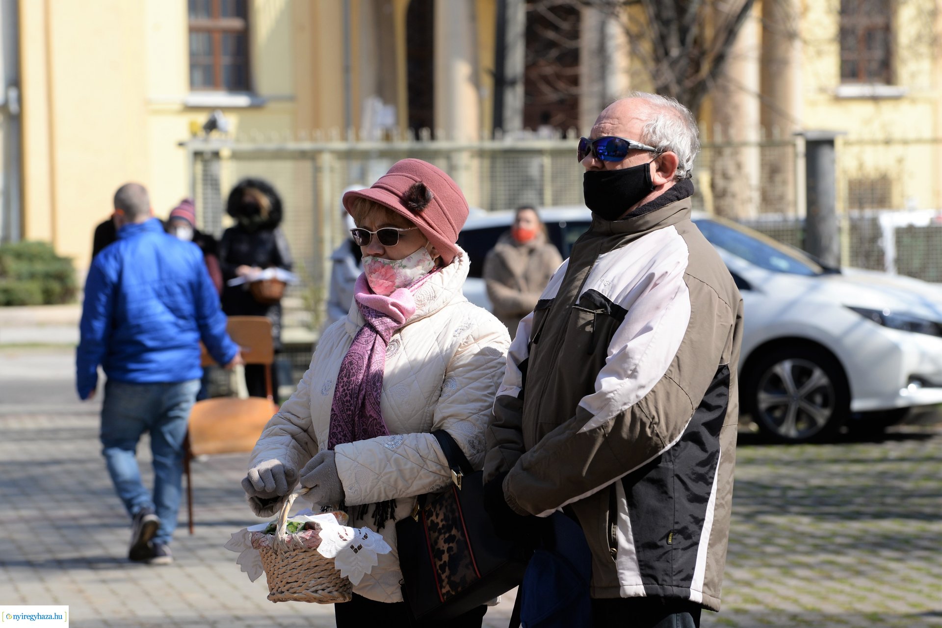 Húsvét vasárnap a Magyarok Nagyasszonya-társszékesegyházban