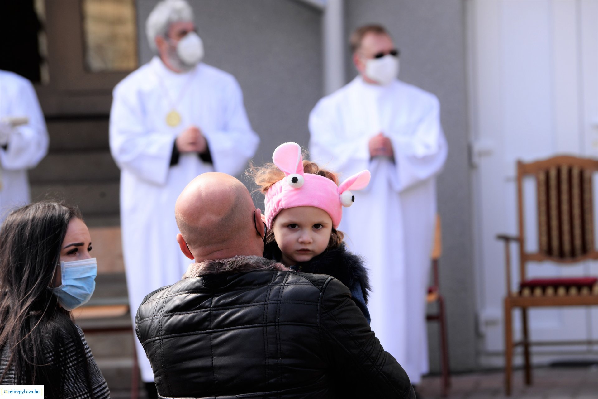 Húsvét vasárnap a Magyarok Nagyasszonya-társszékesegyházban