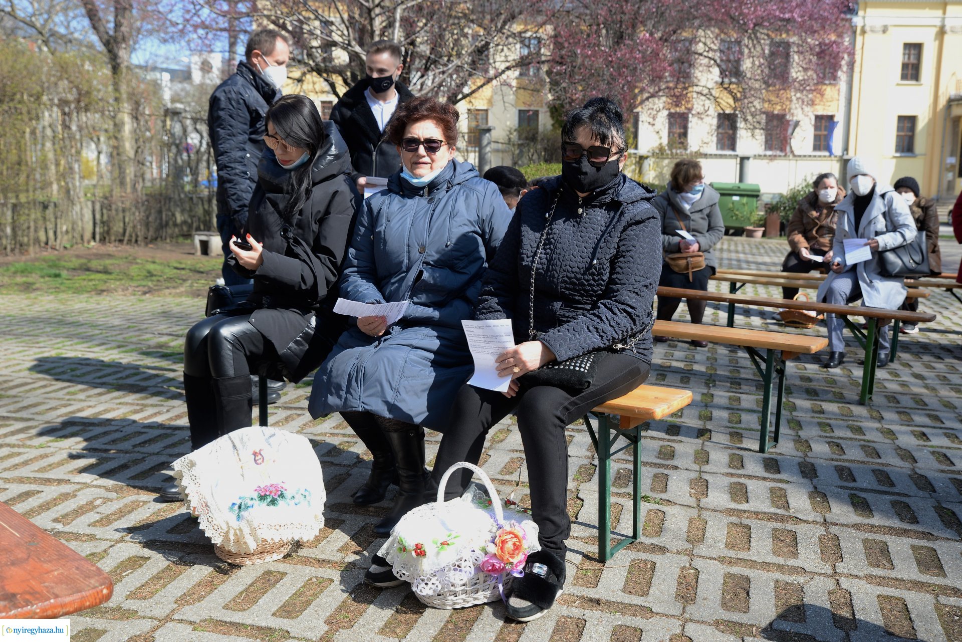 Húsvét vasárnap a Magyarok Nagyasszonya-társszékesegyházban