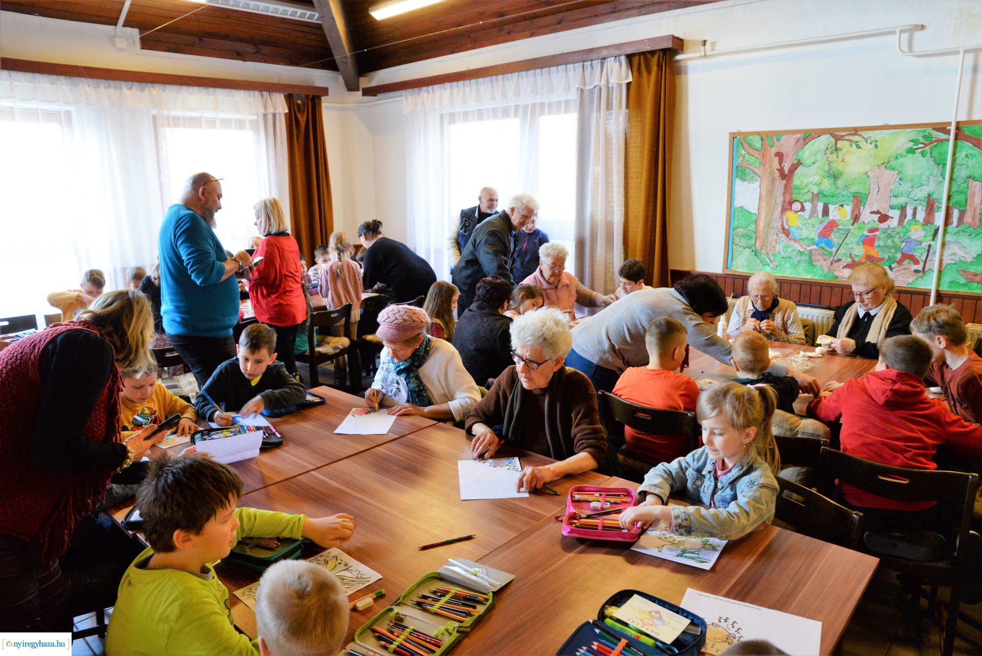 Húsvéti kézműves foglalkozás Oroson