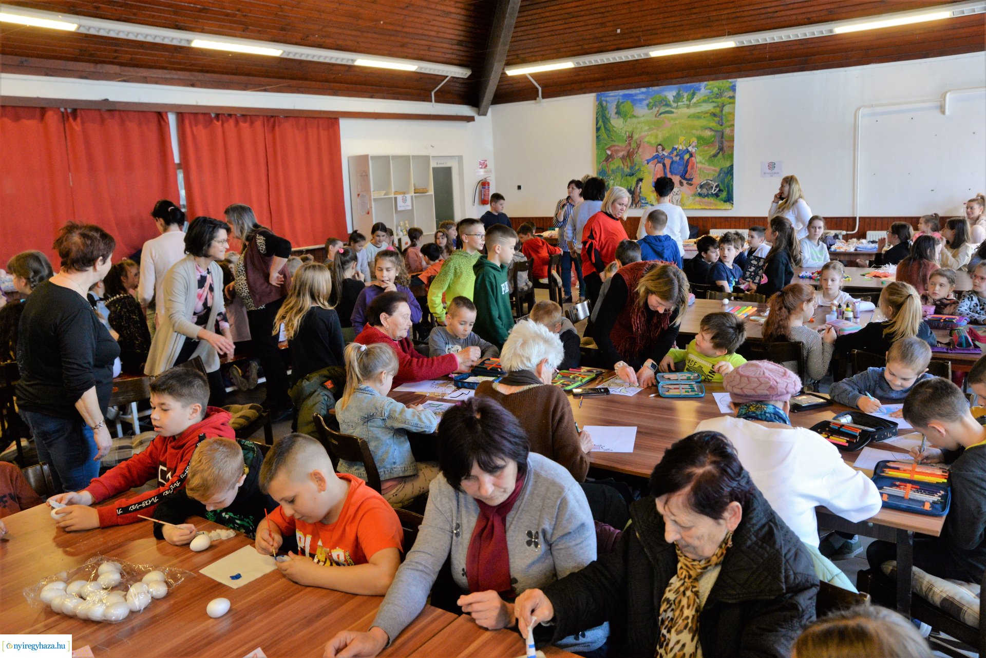 Húsvéti kézműves foglalkozás Oroson