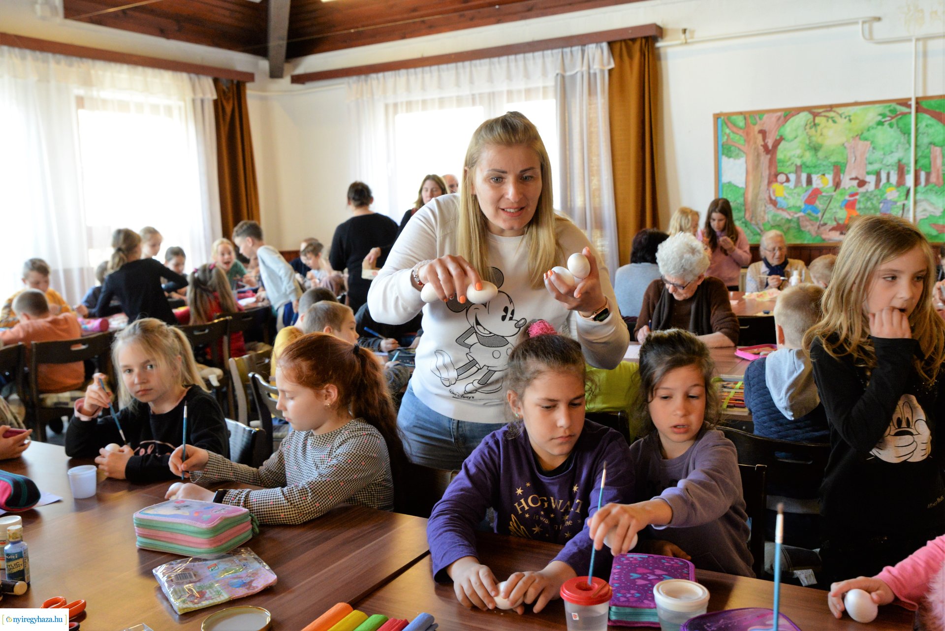 Húsvéti kézműves foglalkozás Oroson
