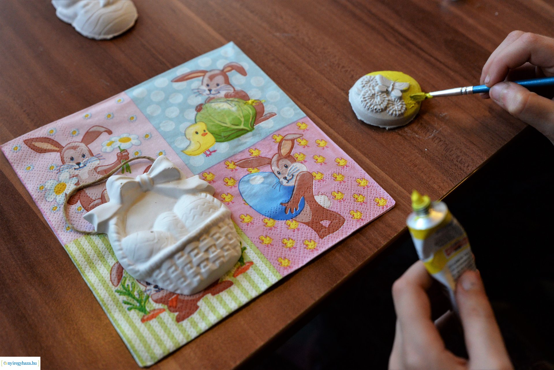 Húsvéti kézműves foglalkozás Oroson