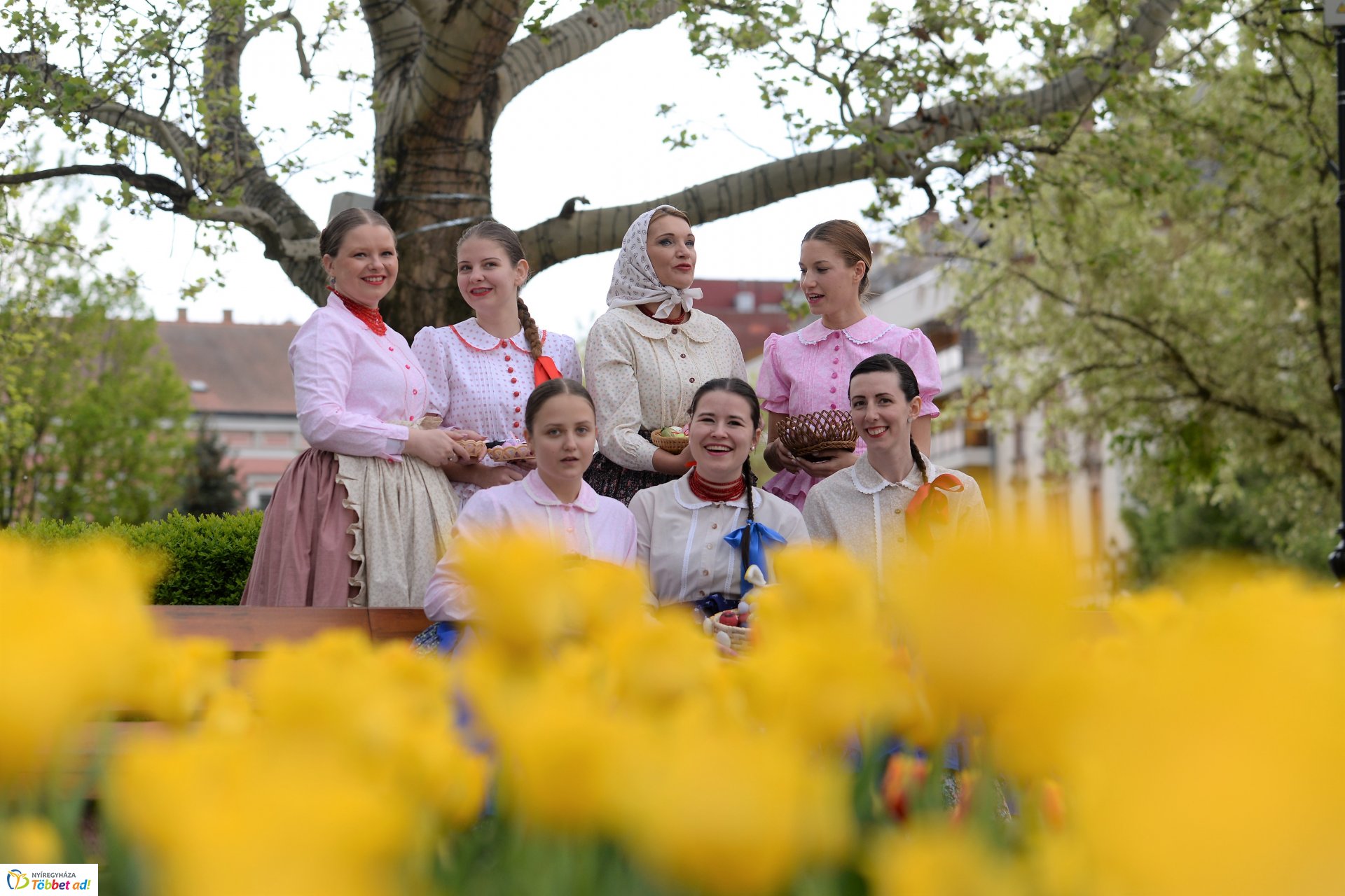 Húsvéti locsolkódás a belvárosban