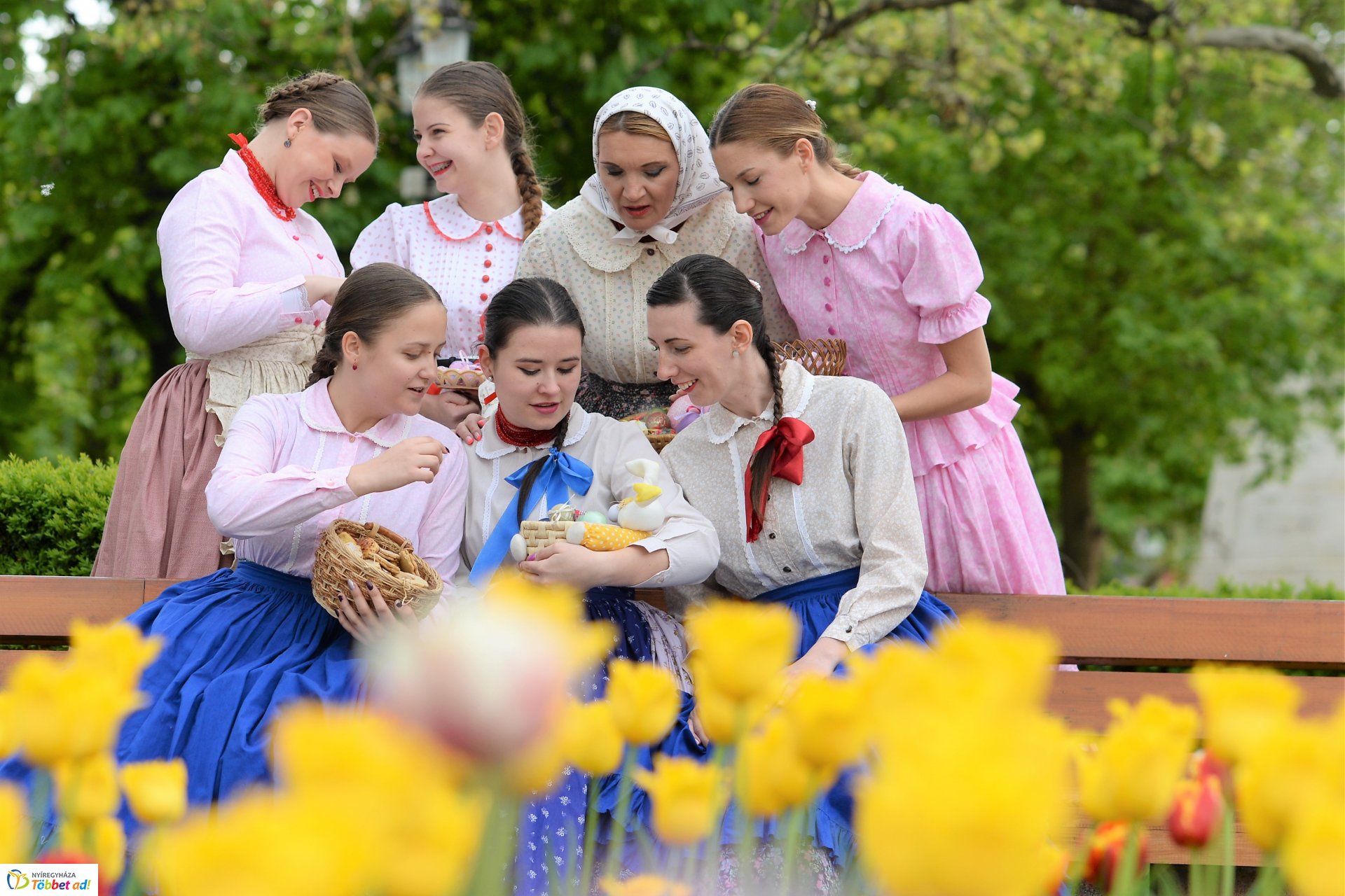 Húsvéti locsolkódás a belvárosban
