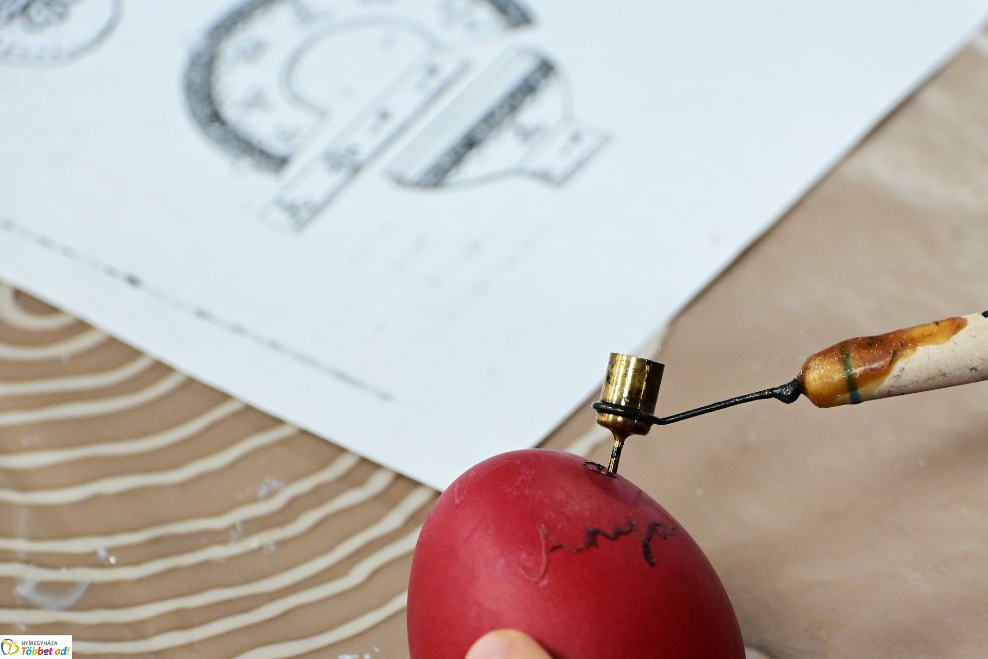 Húsvéti tojásfestő foglalkozás a Kállay Gyűjteményben