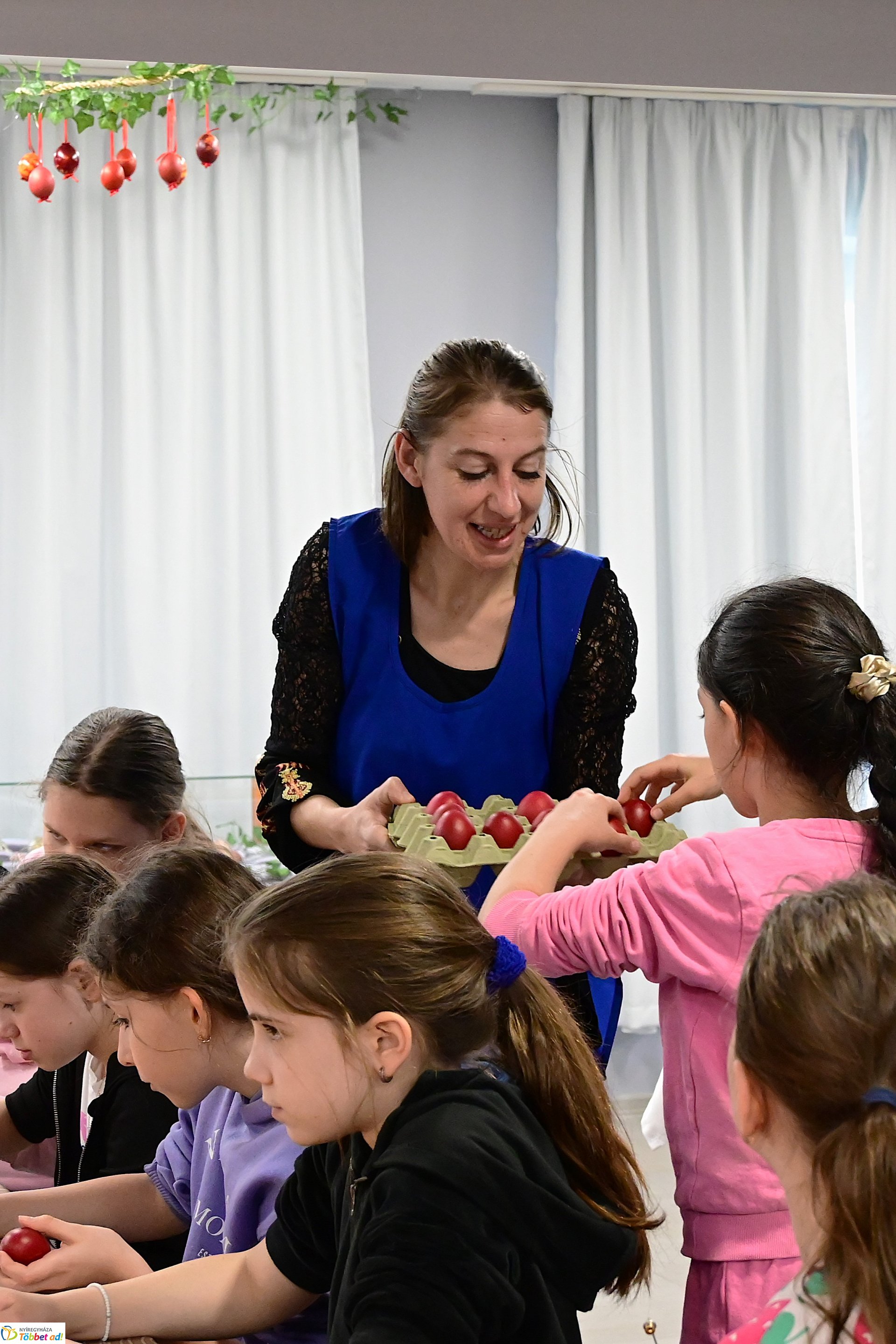 Húsvéti tojásfestő foglalkozás a Kállay Gyűjteményben