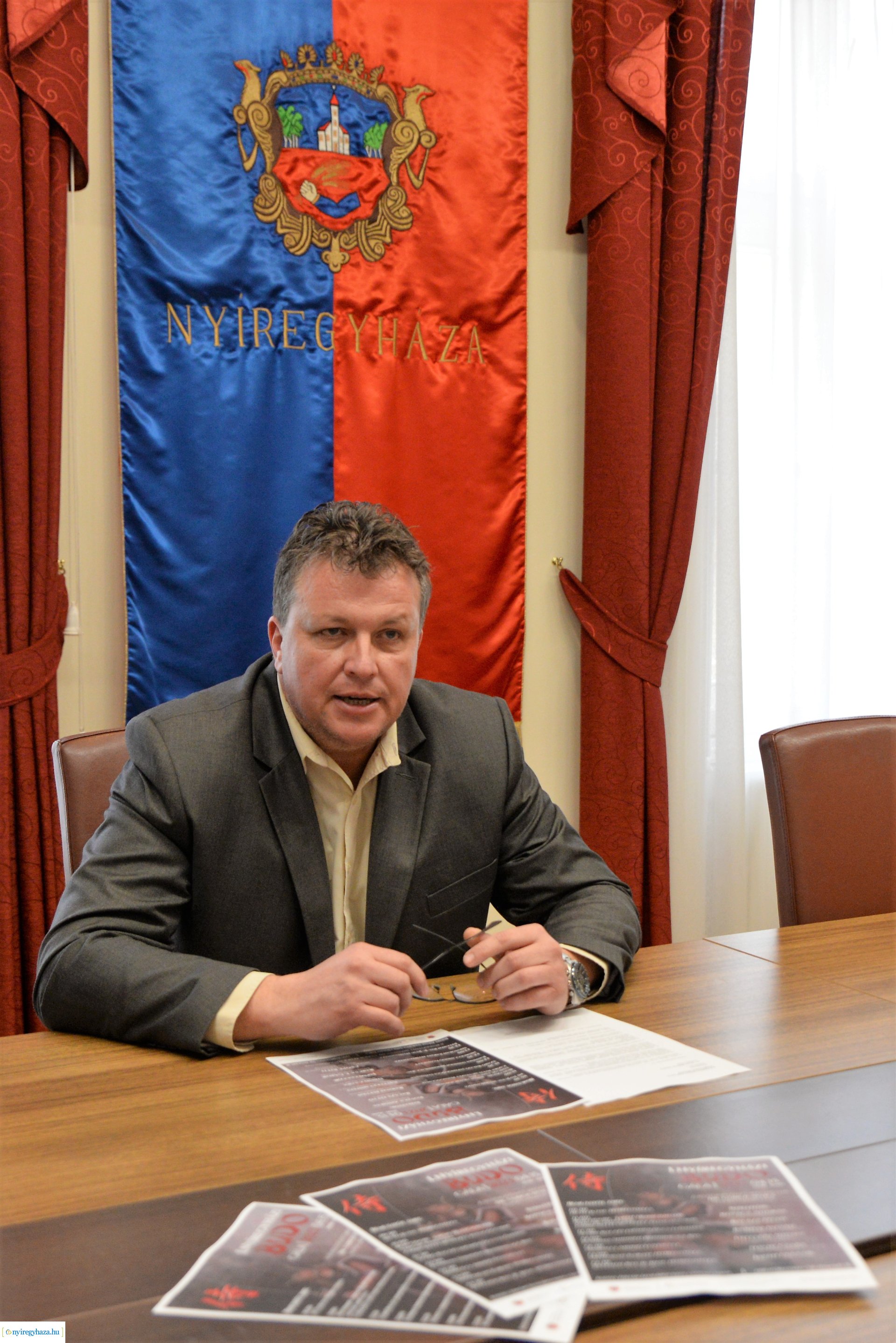 I. Nyíregyházi Budo Gála sajtótájékoztató