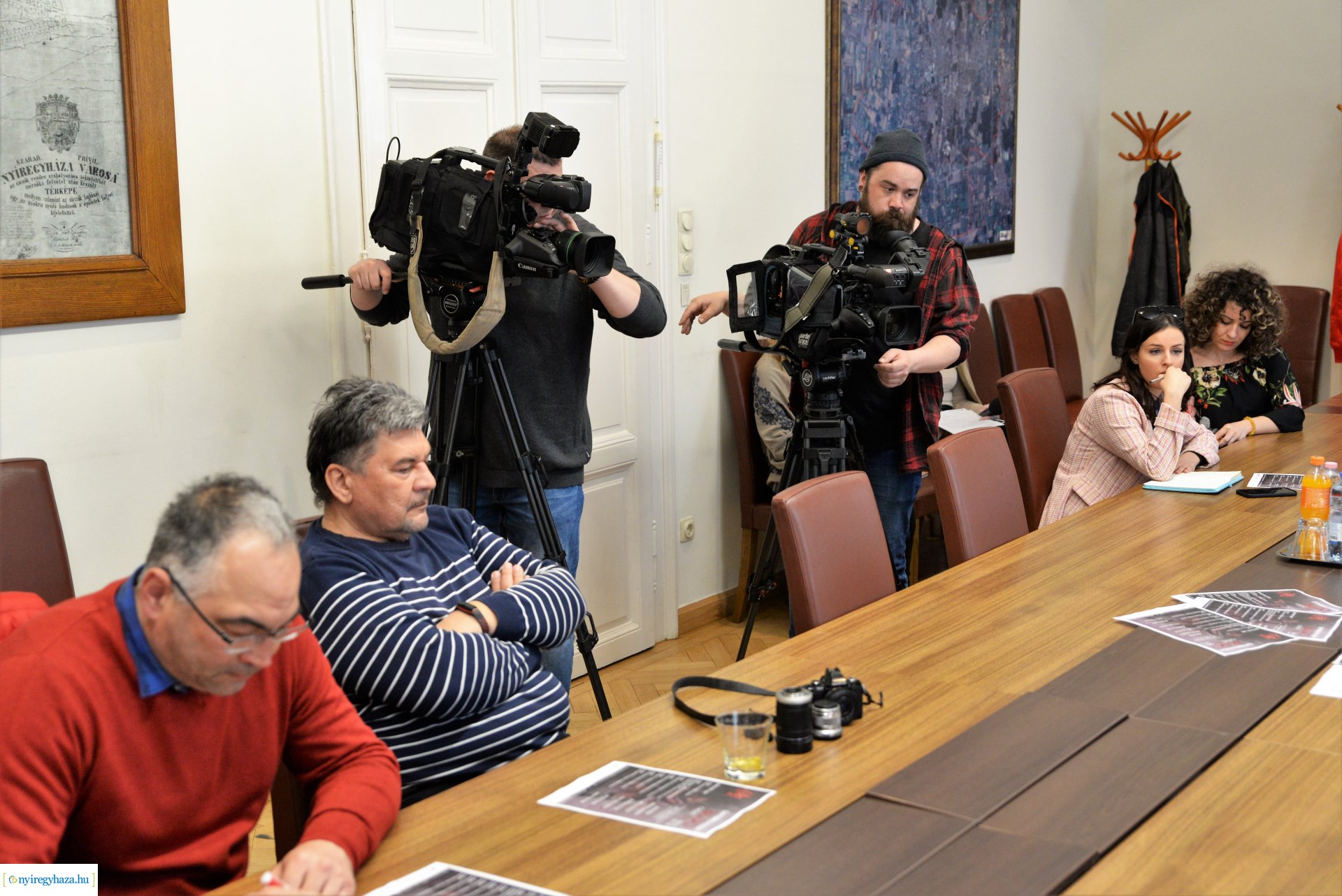 I. Nyíregyházi Budo Gála sajtótájékoztató