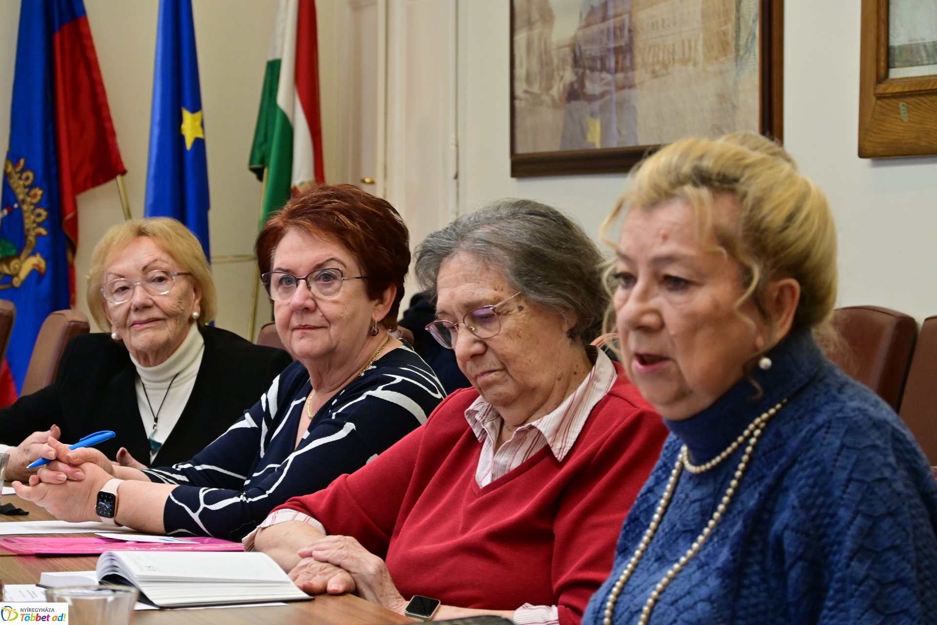 Idősügyi Tanács ülése a Városházán 2025 márciusában