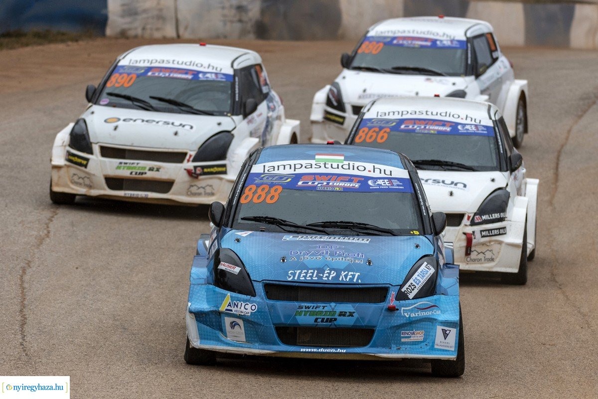 Ifj. Bartha Aurél Rallycross Bajnok!  (Fotók: Hajóka Sport Fotó)