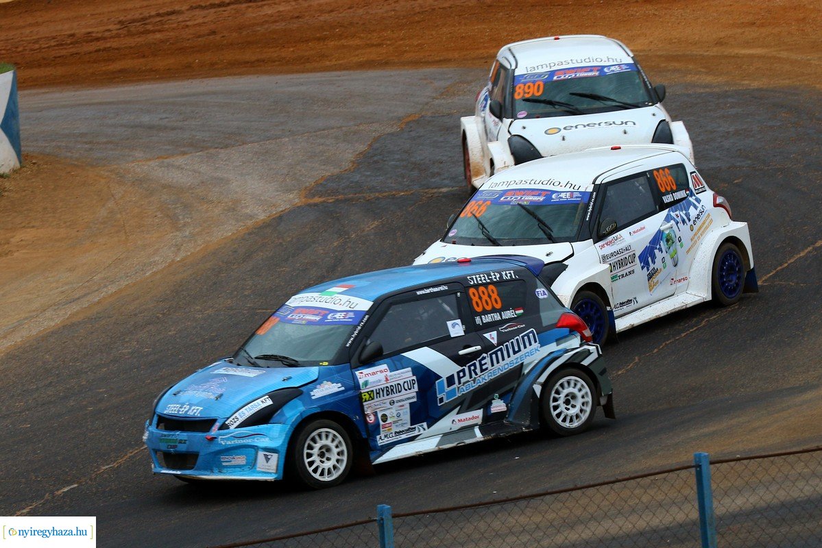 Ifj. Bartha Aurél Rallycross Bajnok!  (Fotók: Hajóka Sport Fotó)