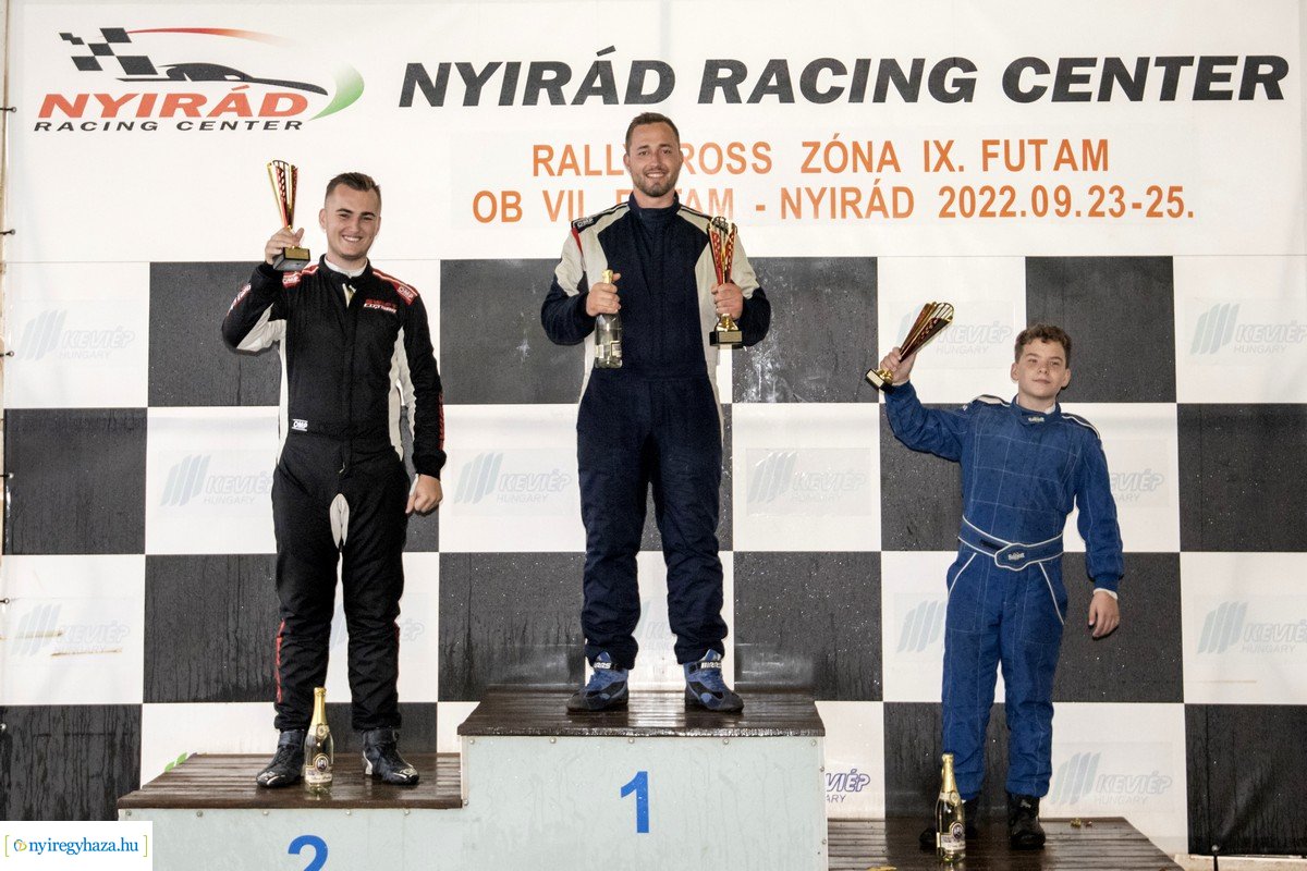 Ifj. Bartha Aurél Rallycross Bajnok!  (Fotók: Hajóka Sport Fotó)