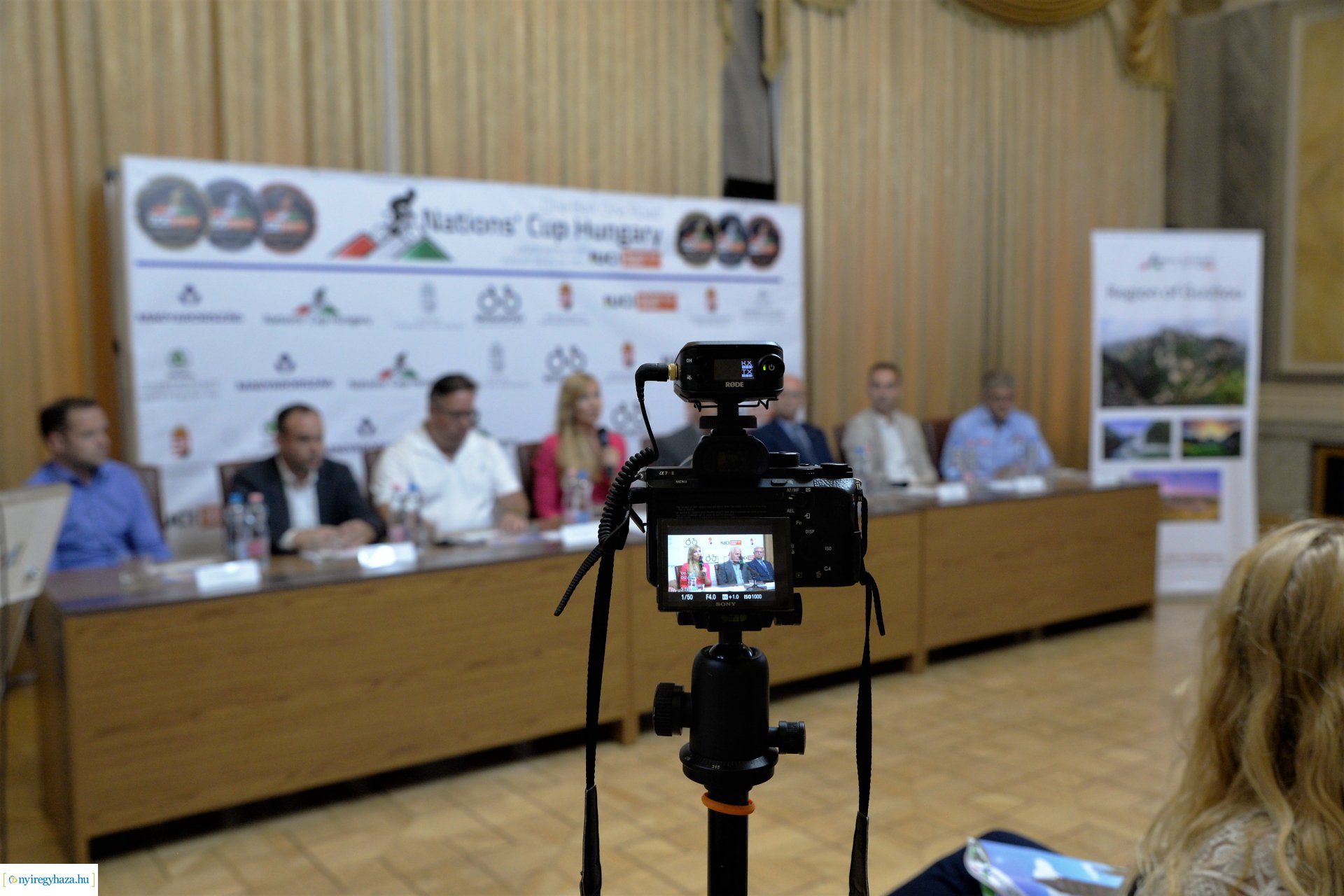 Ifjúsági Világkupa kerékpárverseny sajtótájékoztatója