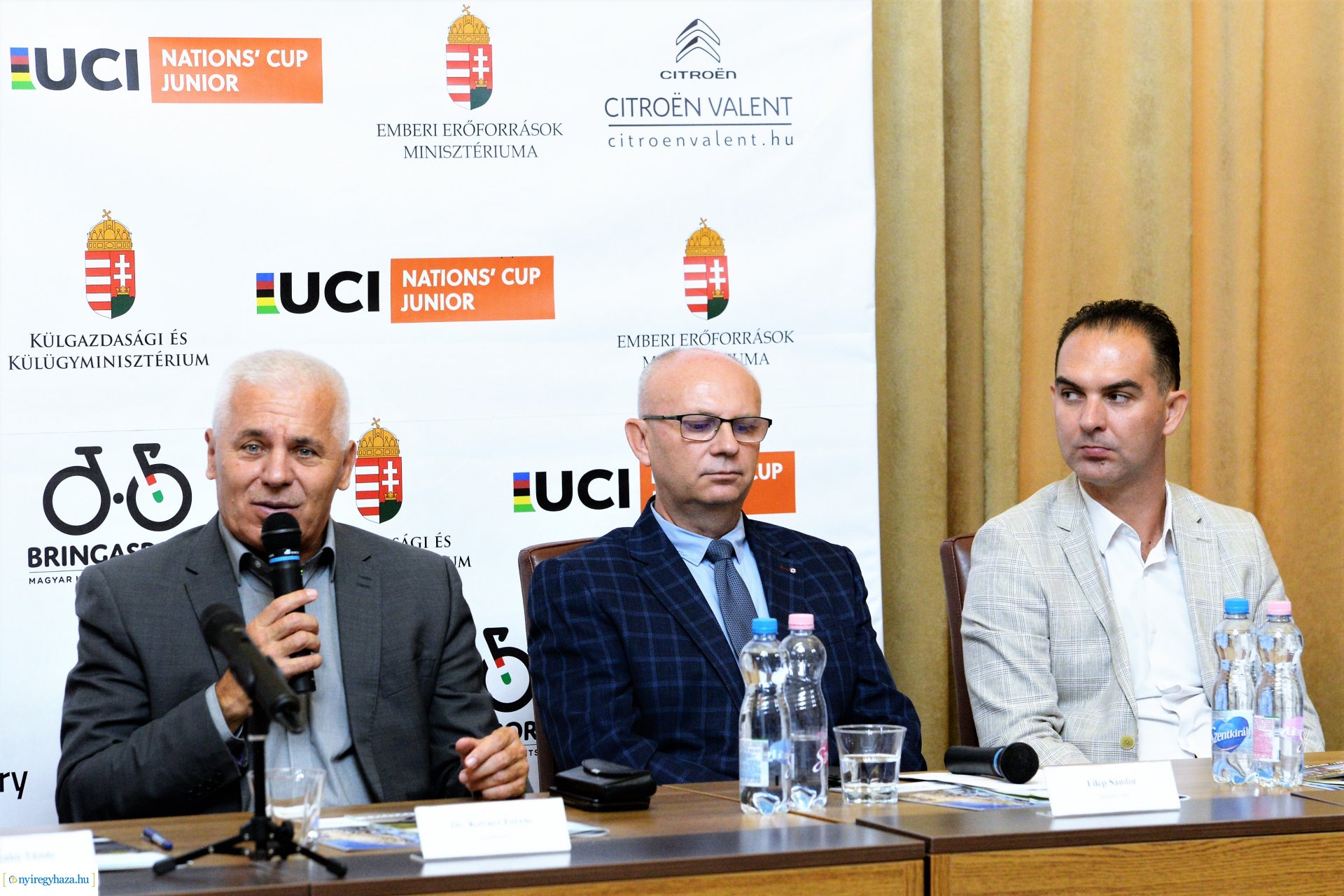 Ifjúsági Világkupa kerékpárverseny sajtótájékoztatója