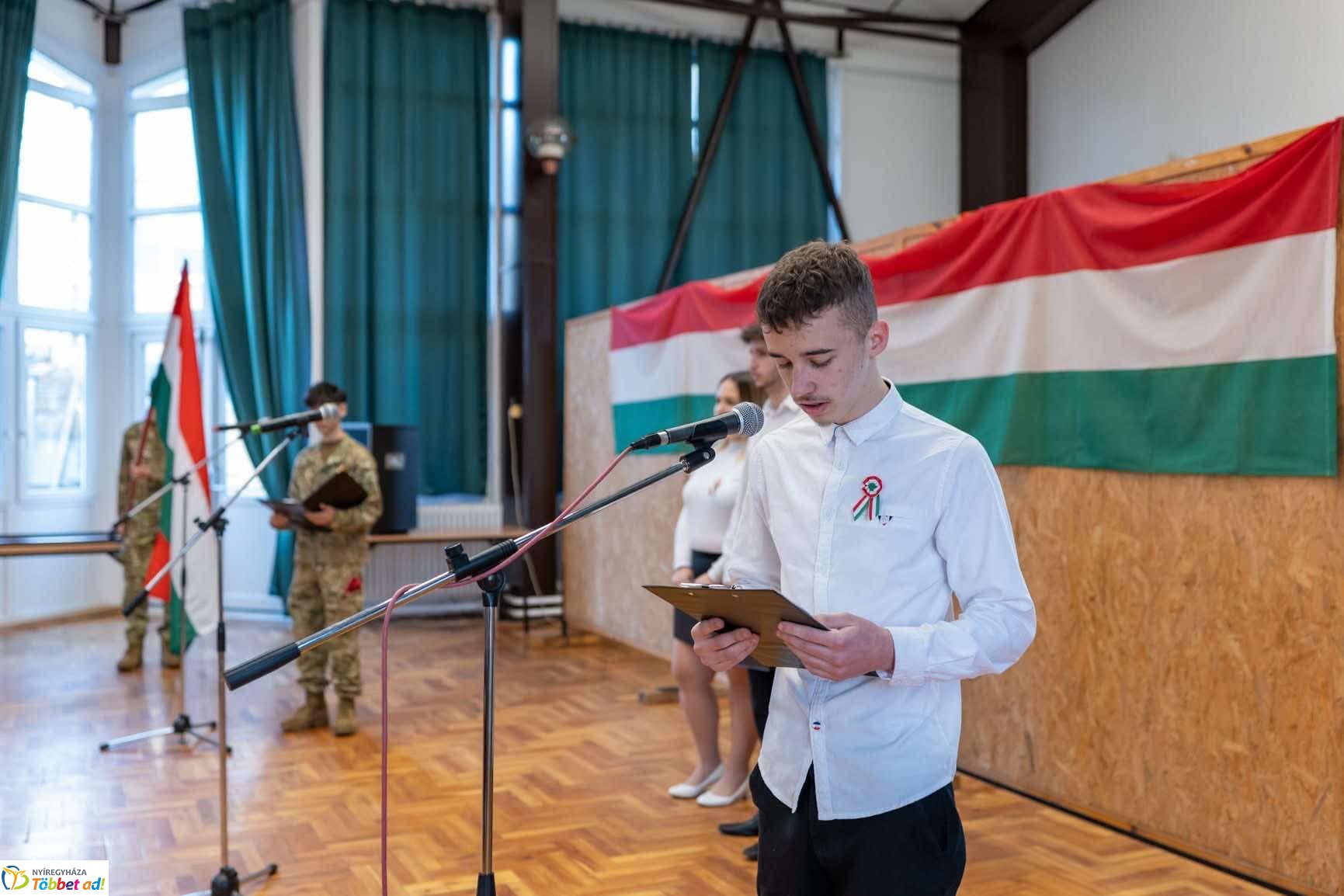 Így emlékeztek meg a Nyíregyázi SZC intézményeiben '48-ról