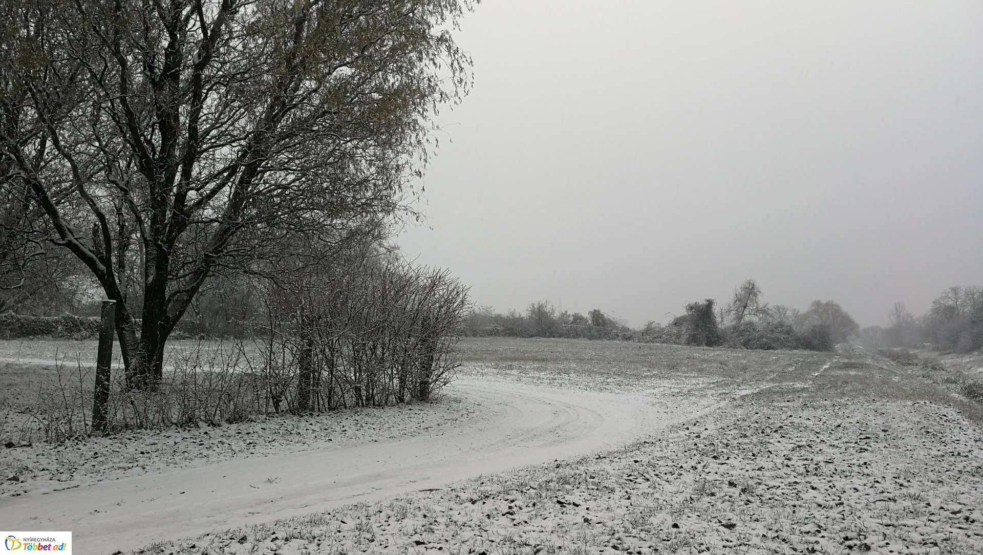 Így néz ki városunk az első hó lehullását követően – egyszerűen gyönyörű!