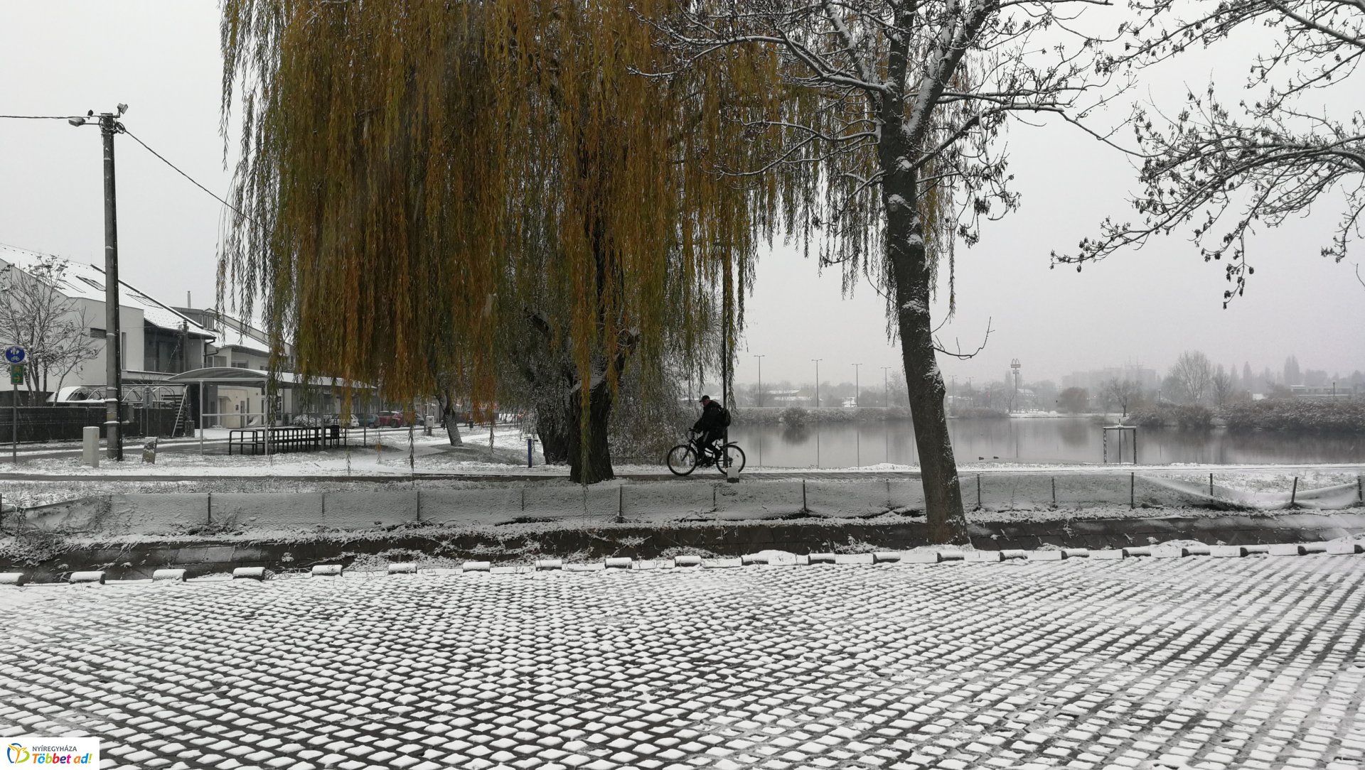 Így néz ki városunk az első hó lehullását követően – egyszerűen gyönyörű!