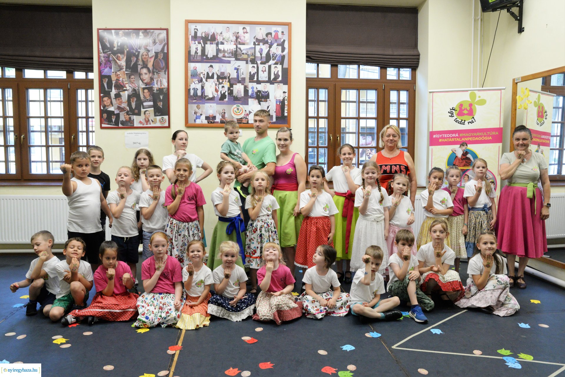 "Így tedd rá!" néptánc hét a Kölyökvárban