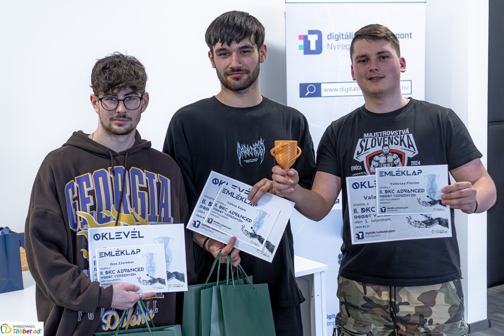 II. DKC ADVANCED robot verseny a Nyíregyházi Digitális Tudásközpontban